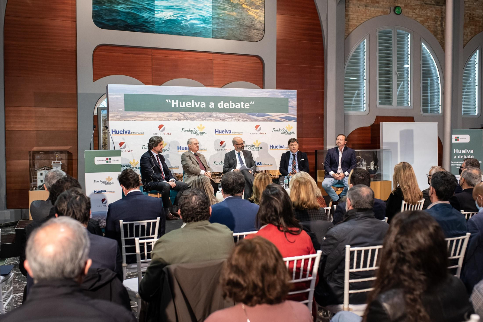 Imágenes del encuentro con las denominaciones de origen e indicadores geográficos protegidos de Huelva