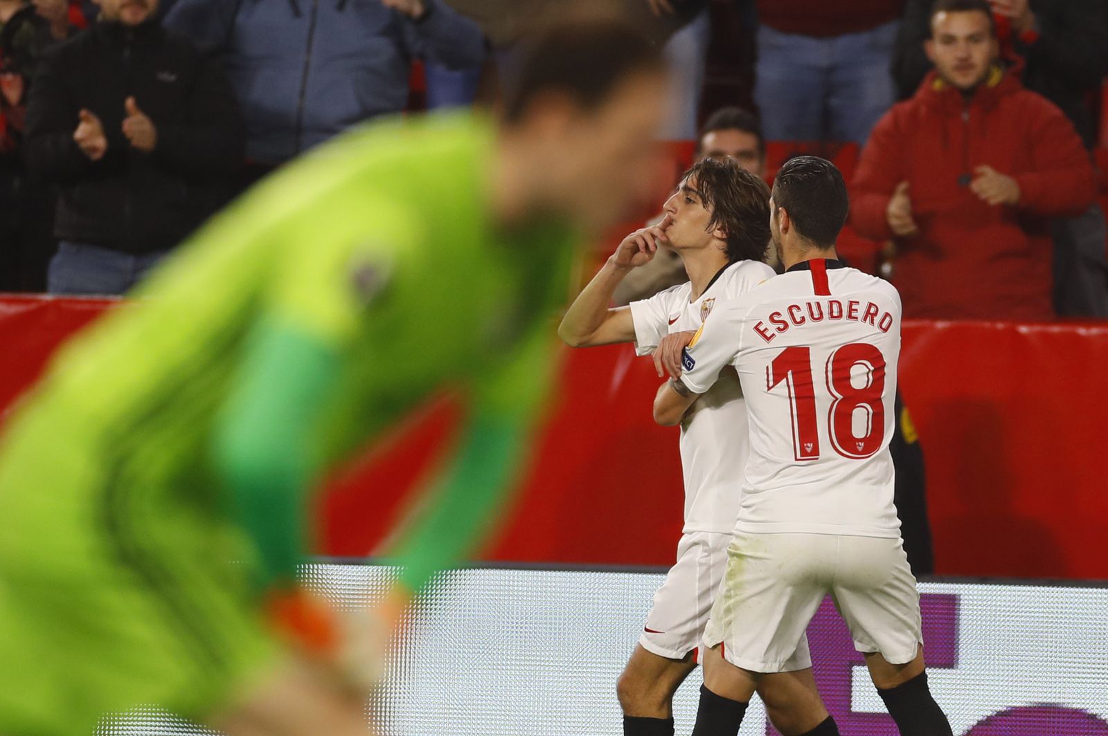 La imágenes del Sevilla fc-Qarabag Fk
