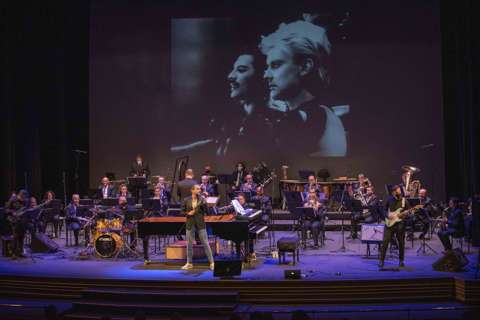 La Banda Musical de Música de Almería en un tributo a Queen