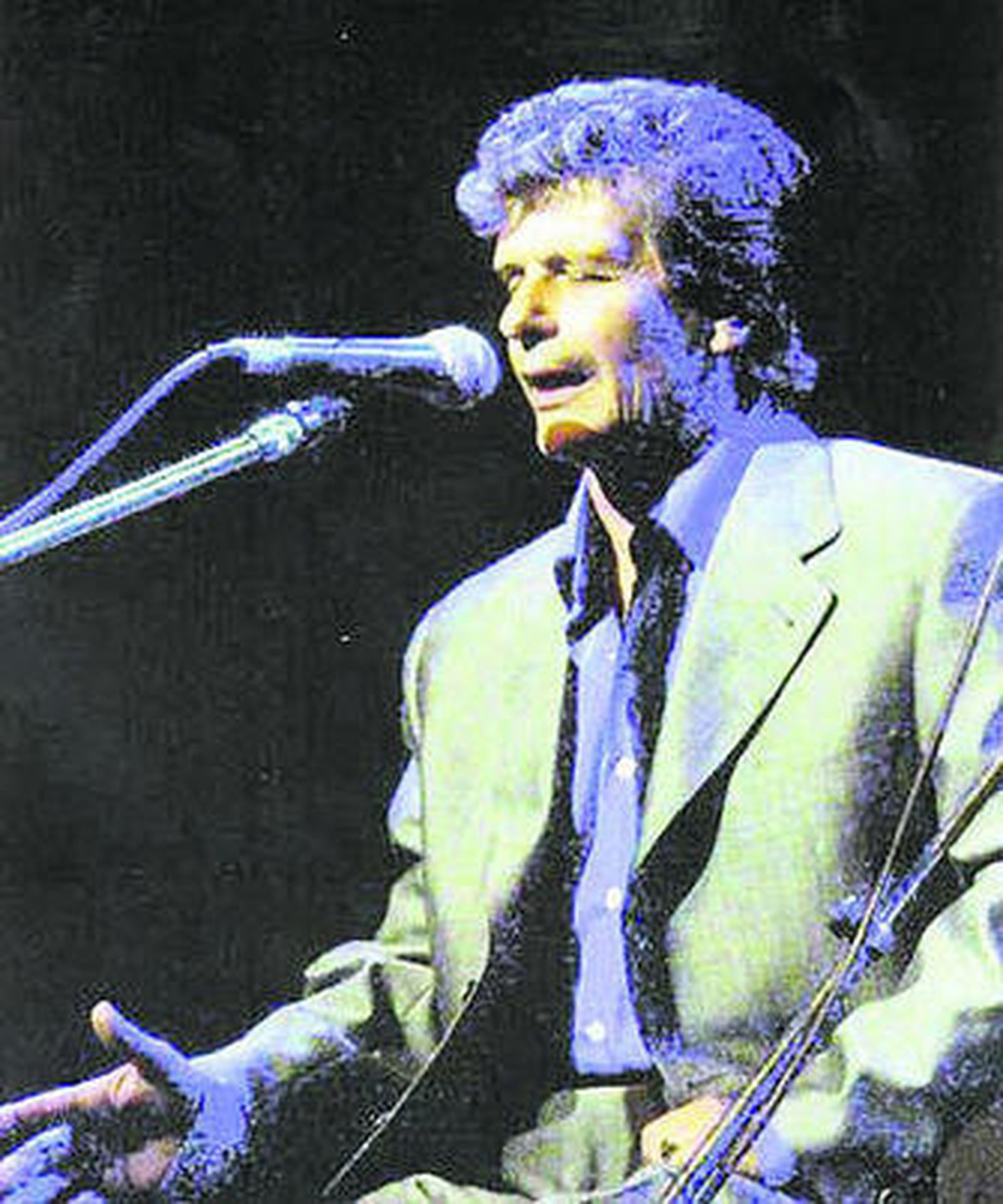 El cantaor almeriense José Sorroche.