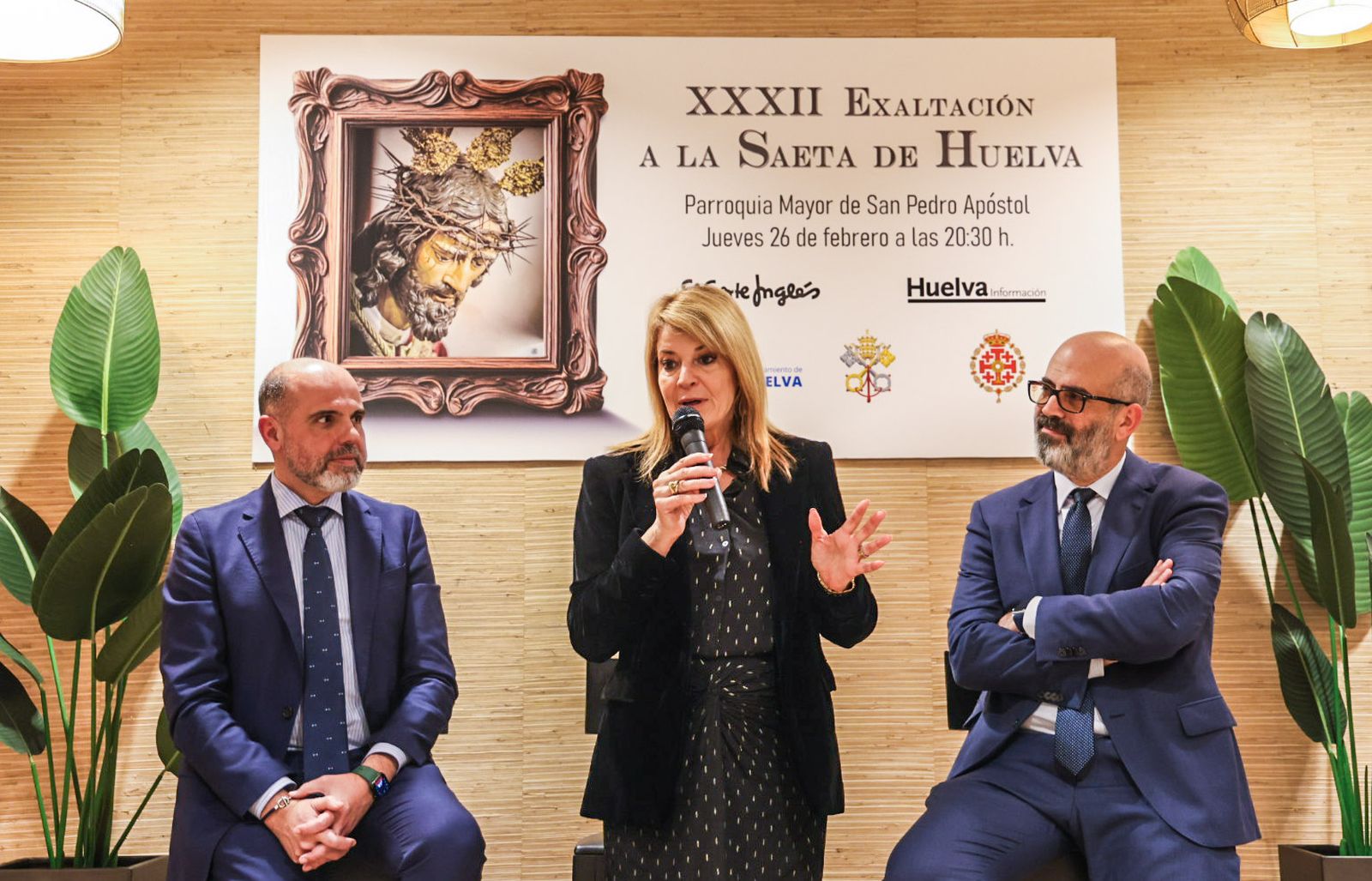 Fotografías de la presentación de la XXXII Exaltación a la Saeta de Huelva