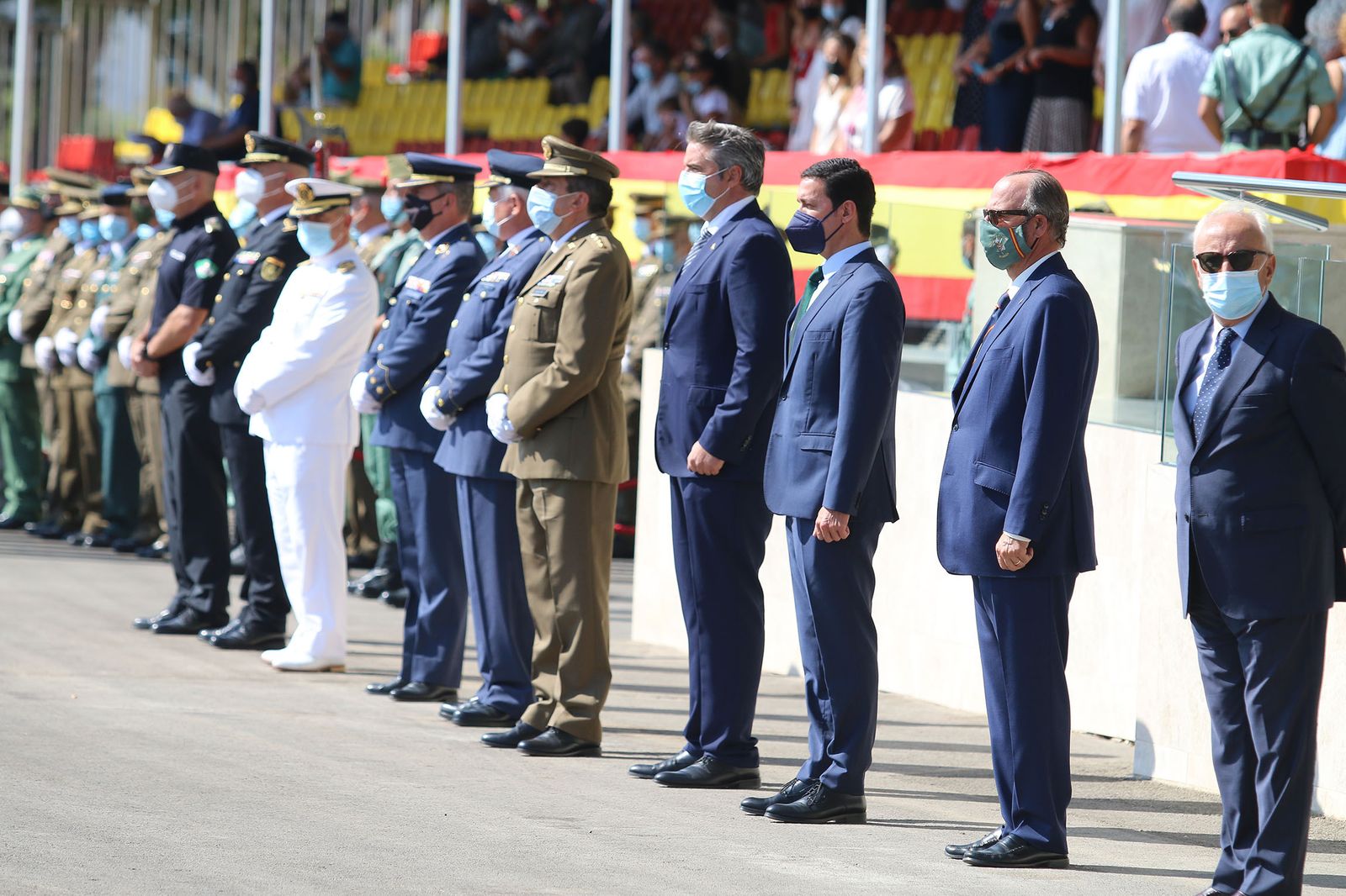 Fotogalería El Jefe del Estado Mayor del Ejército preside el acto conmemorativo del CI aniversario de La Legión