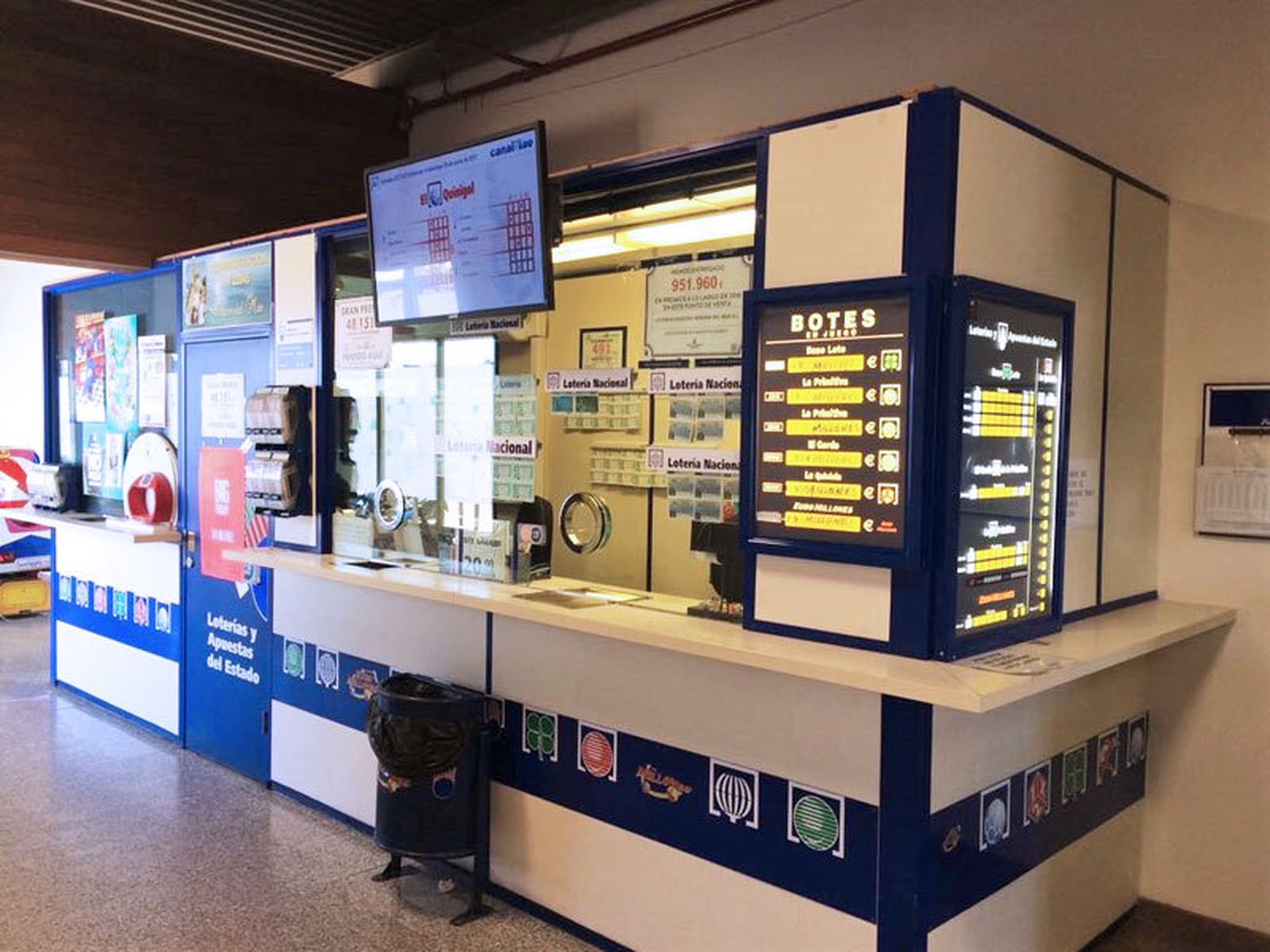 La Administración numero 6, en el centro comercial Gran Sur