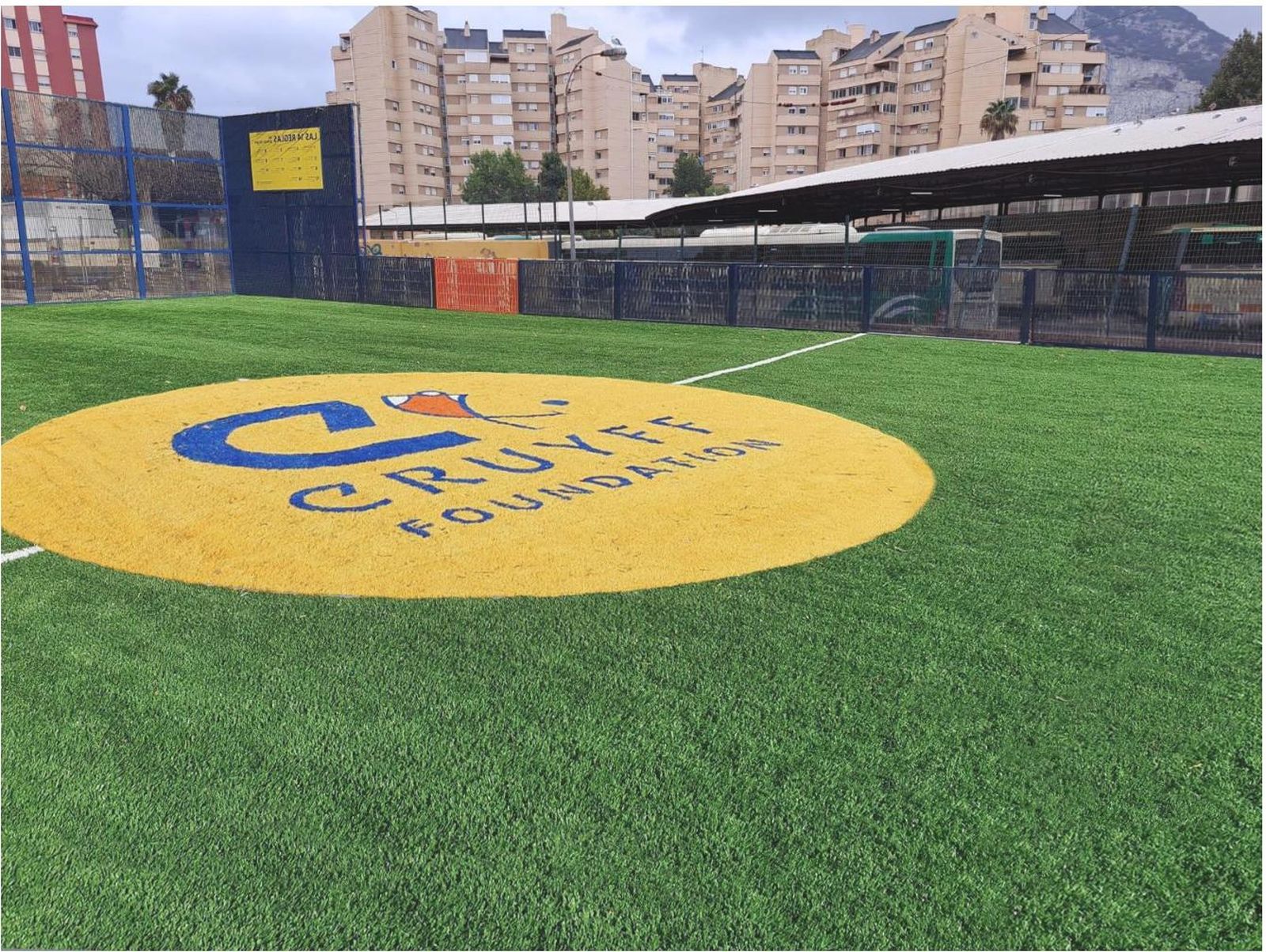 La pista deportiva de Bellavista.