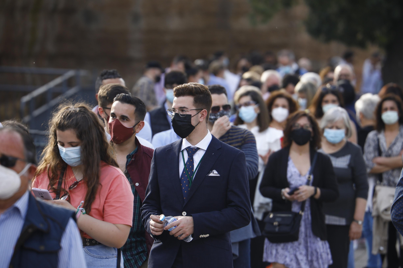 La espera para ver al Rescatado en Córdoba, en fotografías