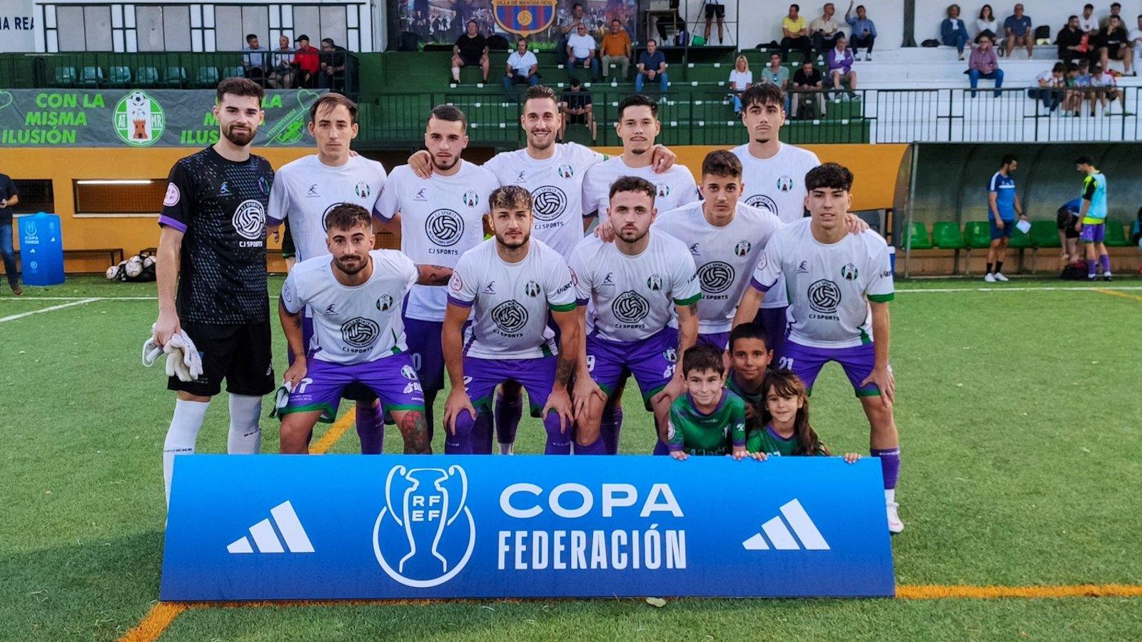 Once inicial de la escuadra mancharrealeña.