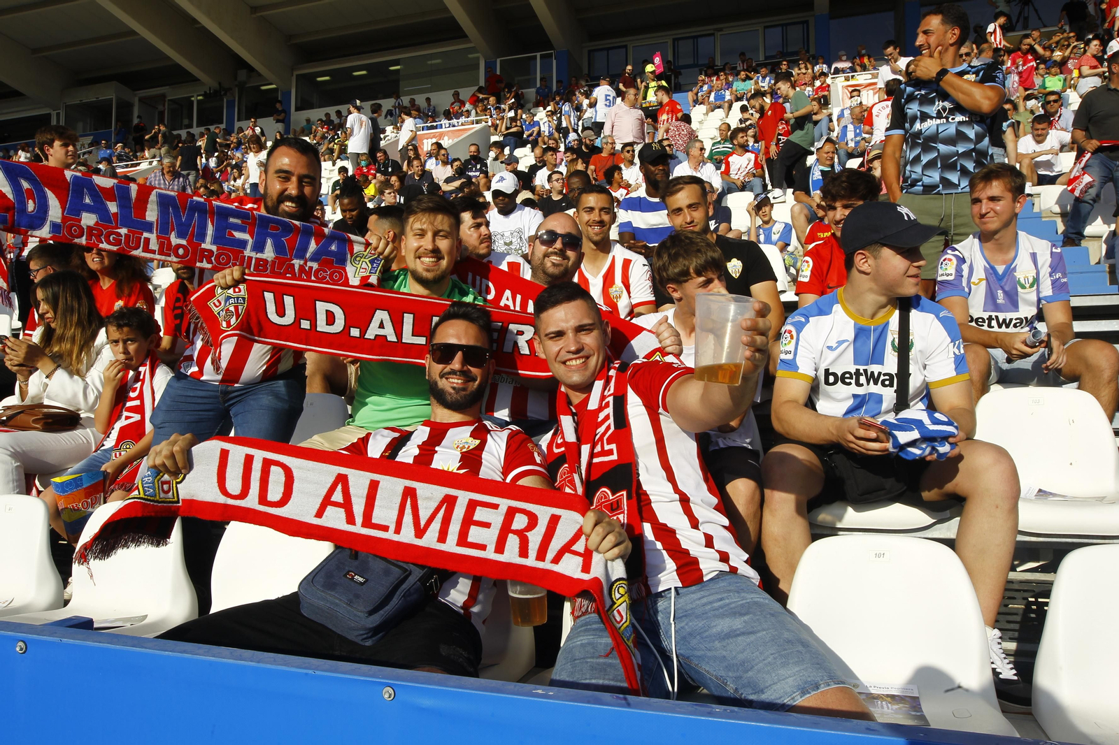 Imágenes del C.D. Leganés-U.D. Almería. Ascenso a la Liga Santander de Fútbol