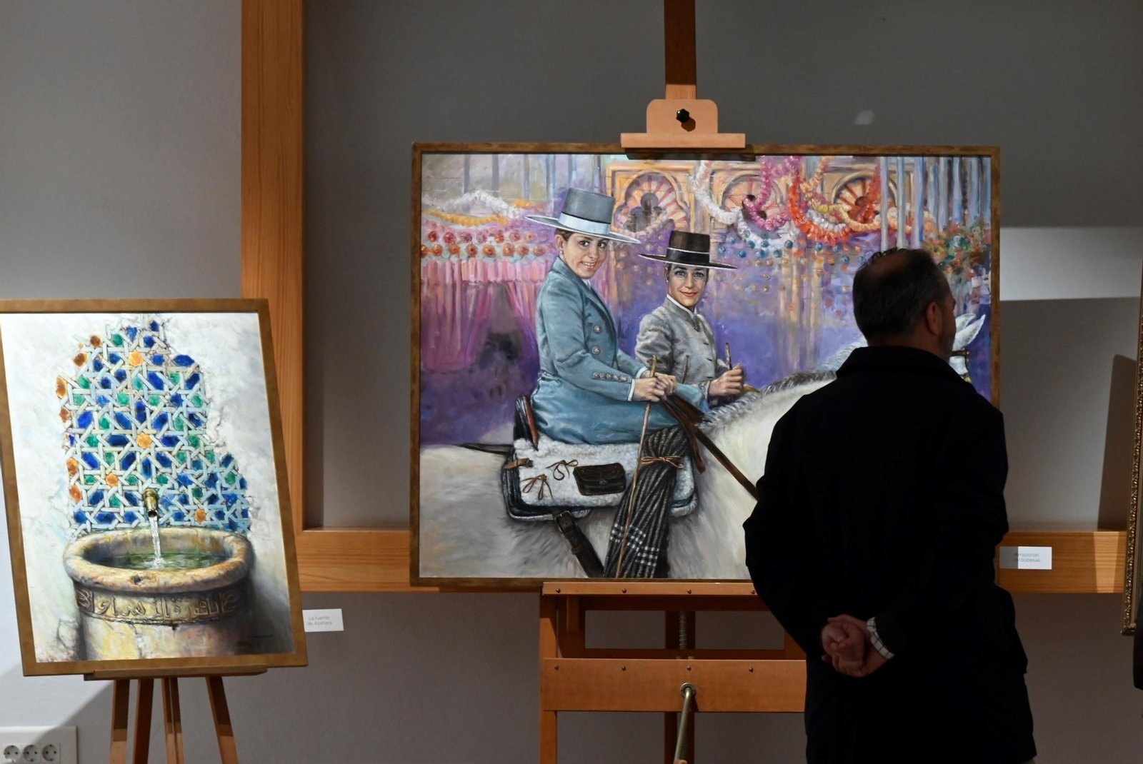 Una de las obras de la exposición 'La mirada de Córdoba', que se exhibe en el Palacio de Viana.