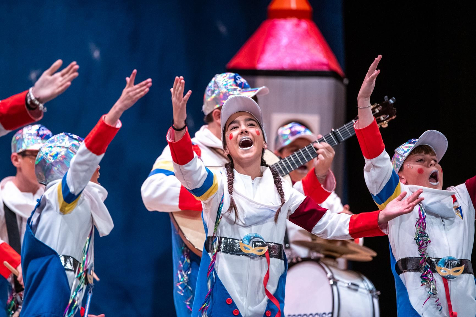 Chirigota 'Si tu quieres ser feliz', en 2025.