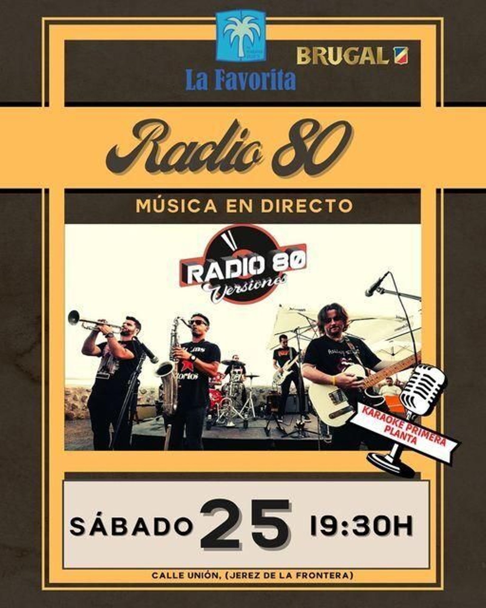 Bandas de versiones en La Favorita