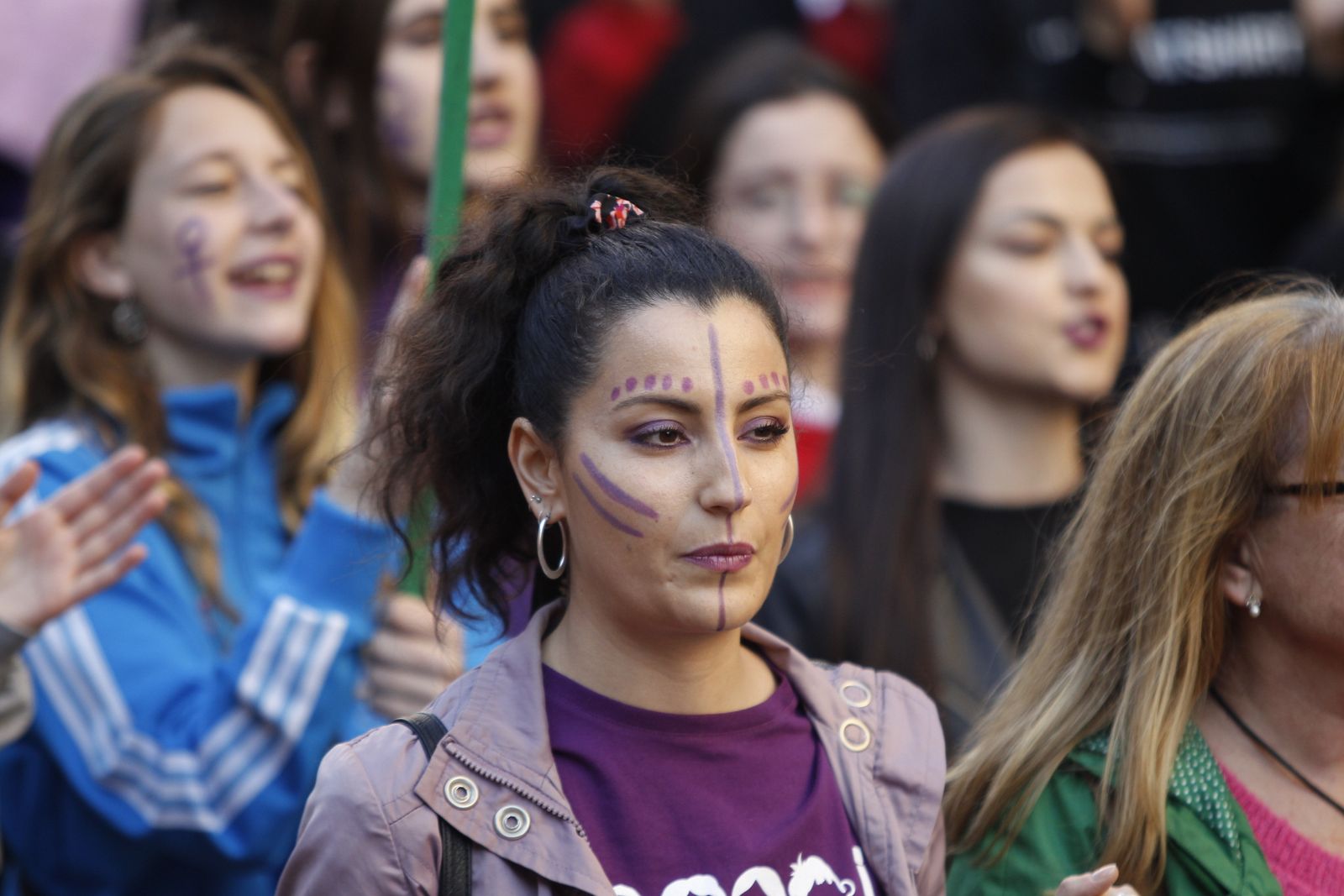 Fotogalería manifestación Día Internacional de la Mujer