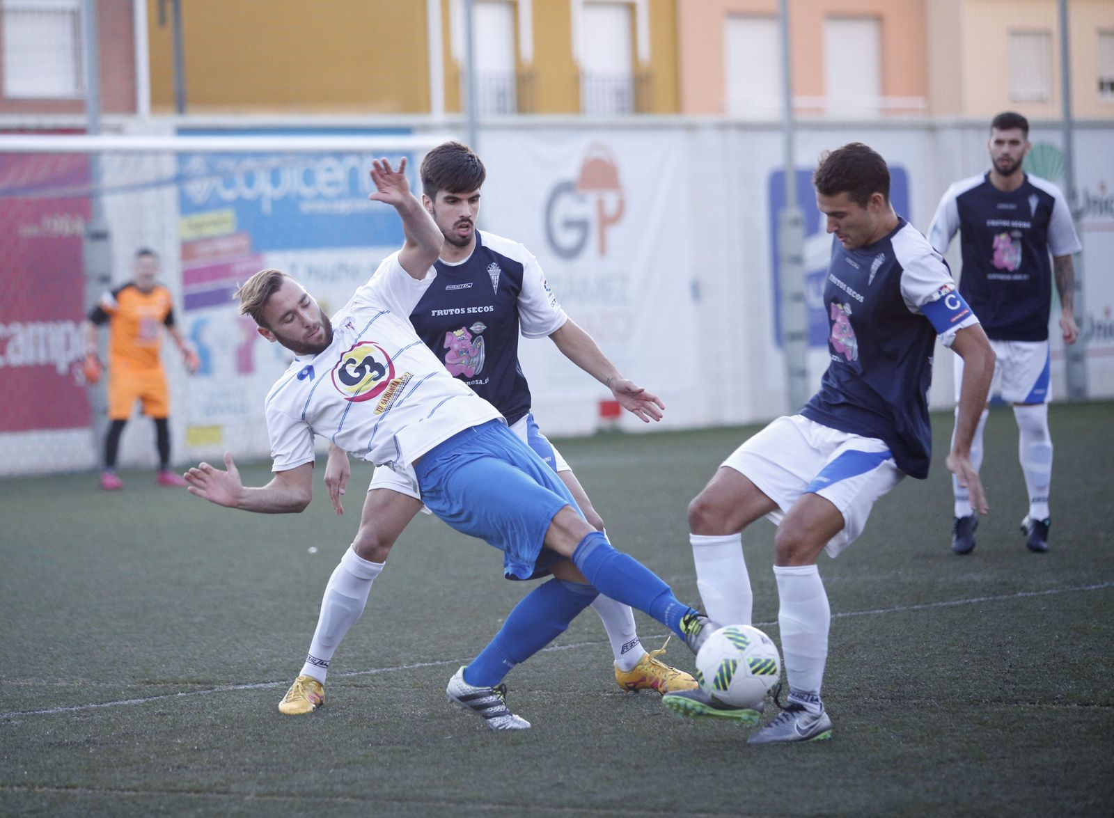 Falu Aranda, en un partido ante el Guadix.