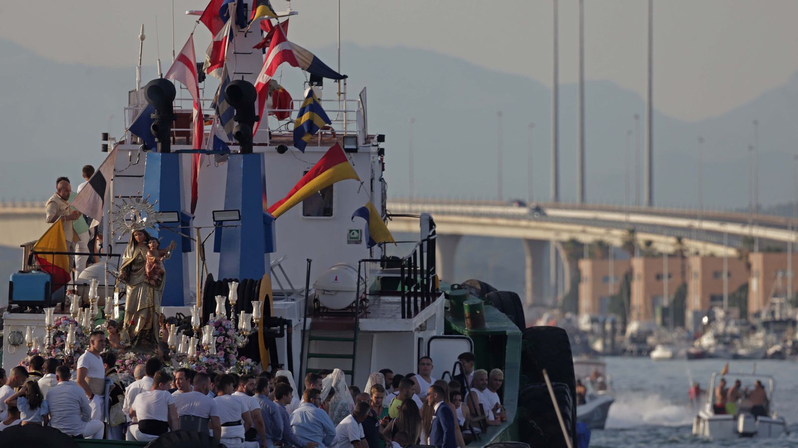 Fotos de la procesión de la Virgen del Carmen en Algeciras 2022