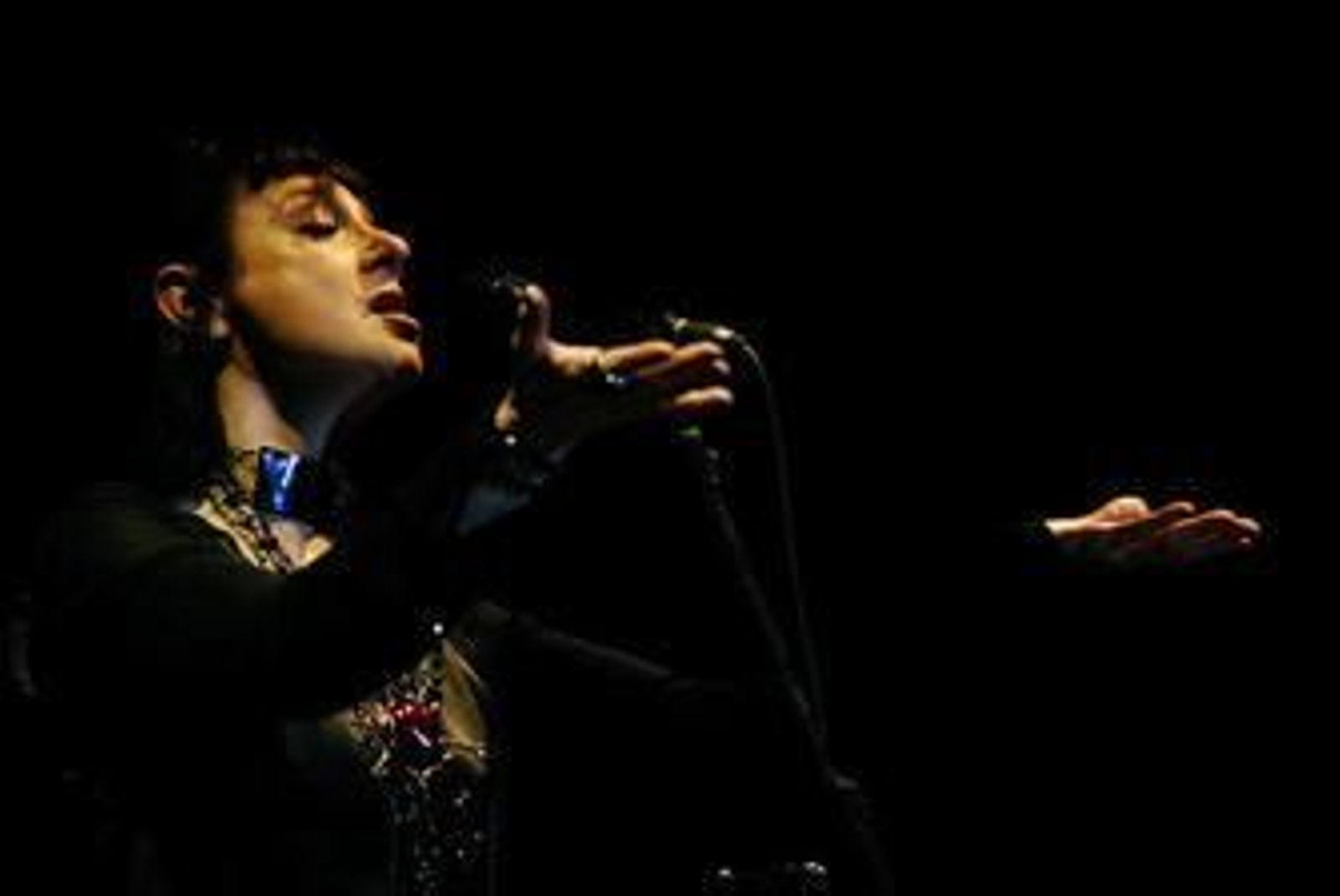 La artistas portuguesa, el pasado domingo.