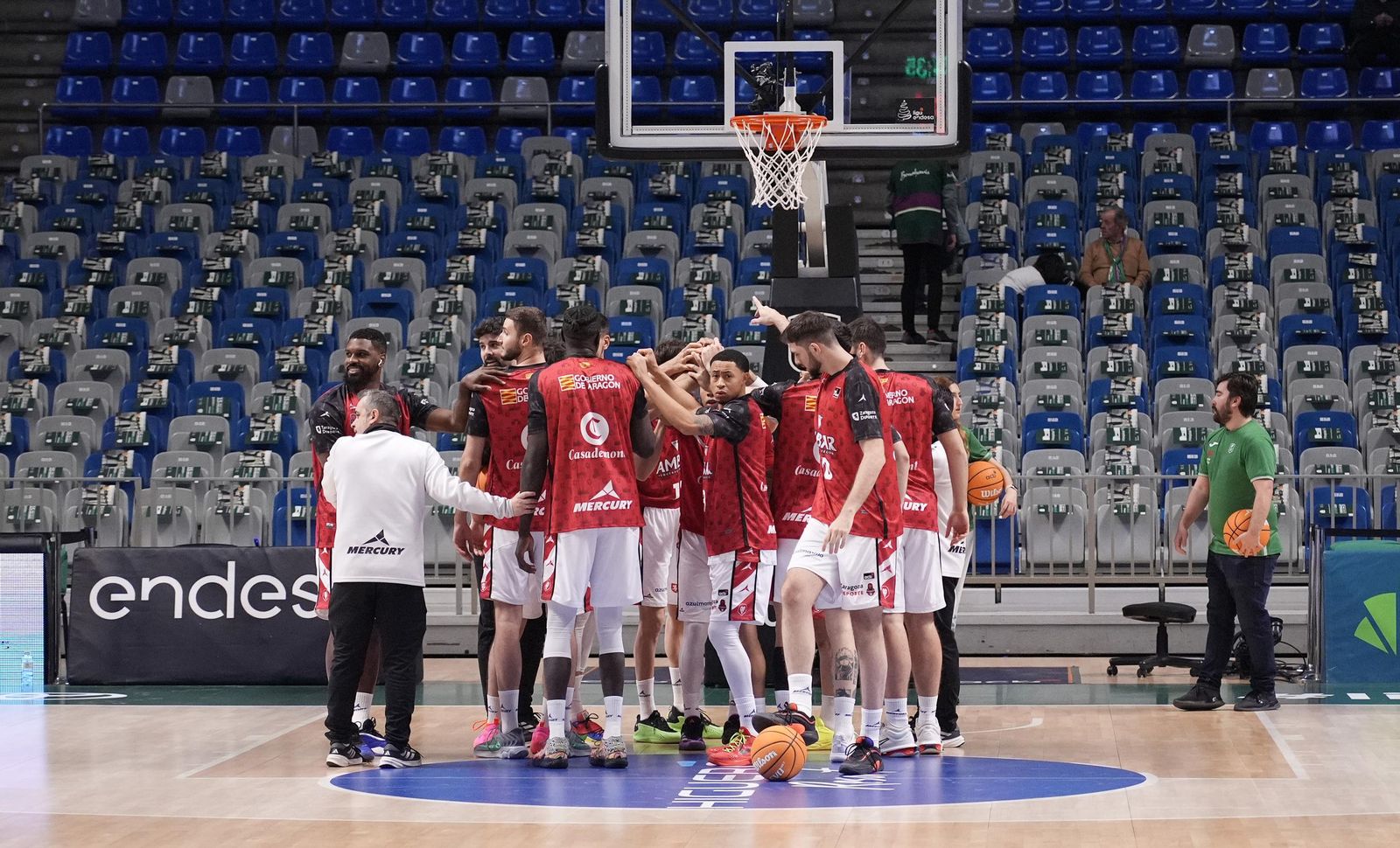 El Unicaja-Casademont Zaragoza, en fotos
