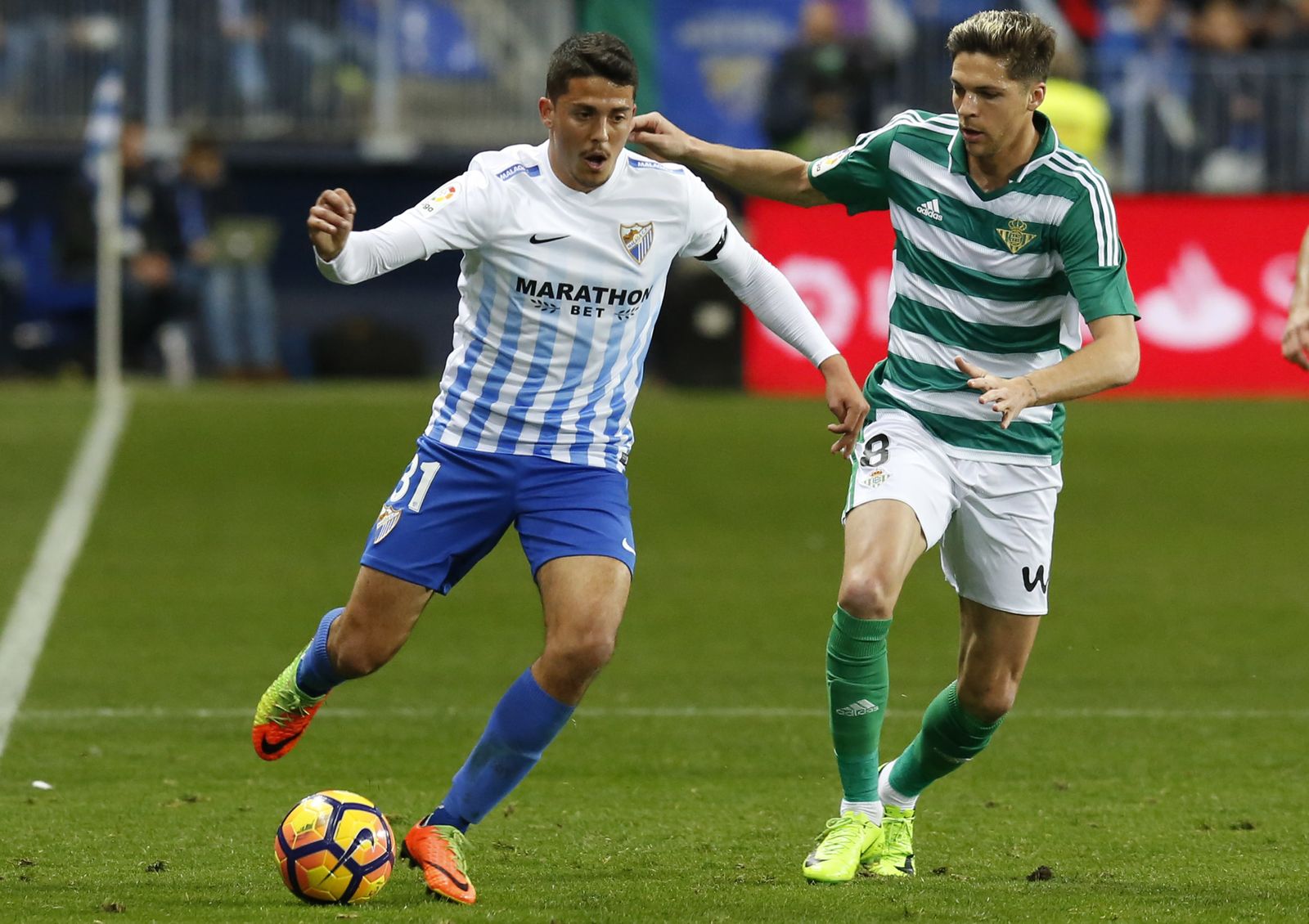 Las imágenes del Málaga-Betis