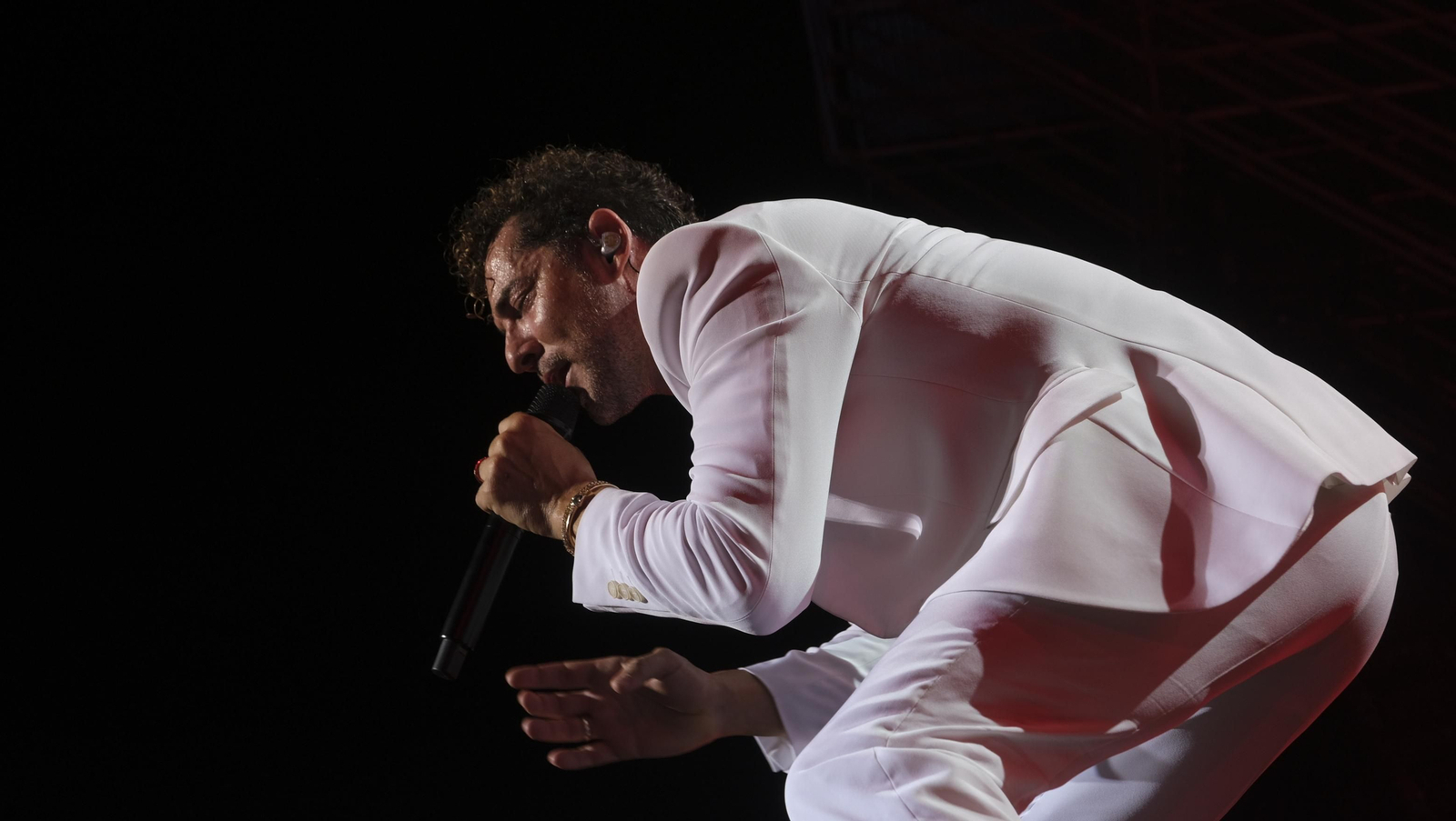 David Bisbal arrasa en su concierto de Roquetas de Mar