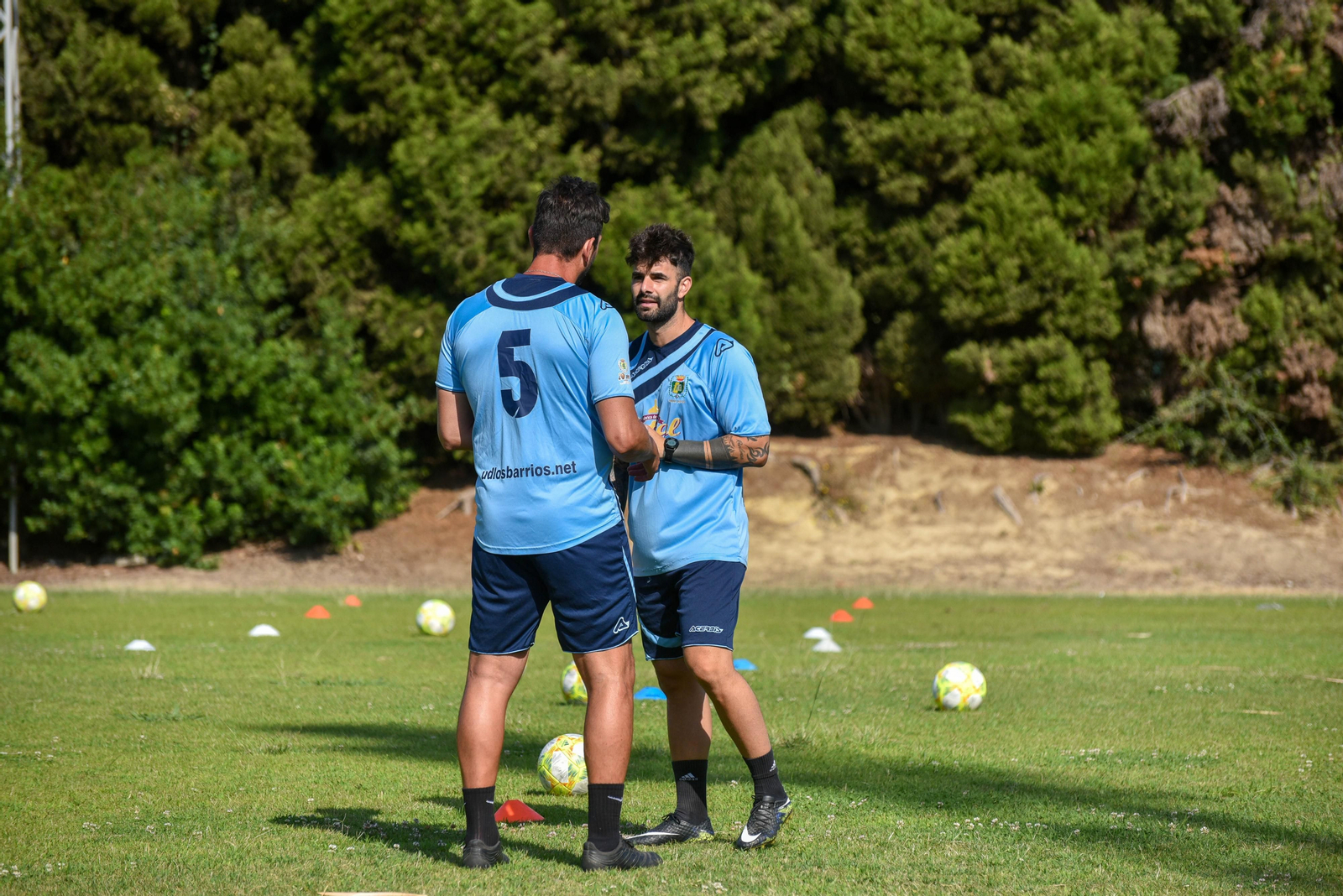 Primer entrenamiento de pretemporada de la UD Los Barrios
