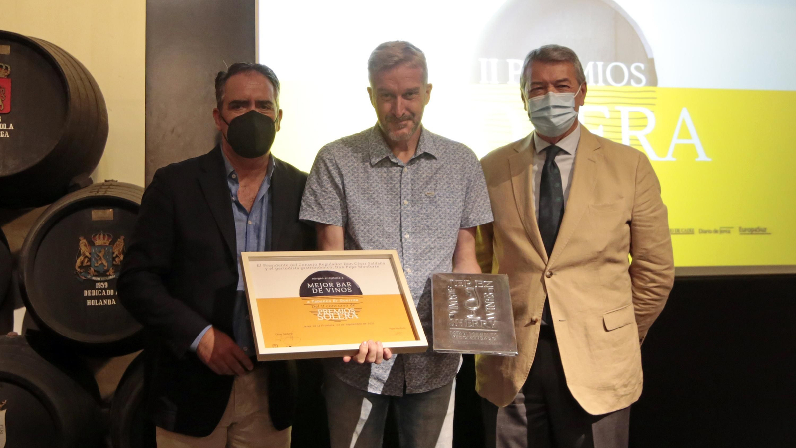 Entrega de los II Premios Solera en el Consejo Regulador