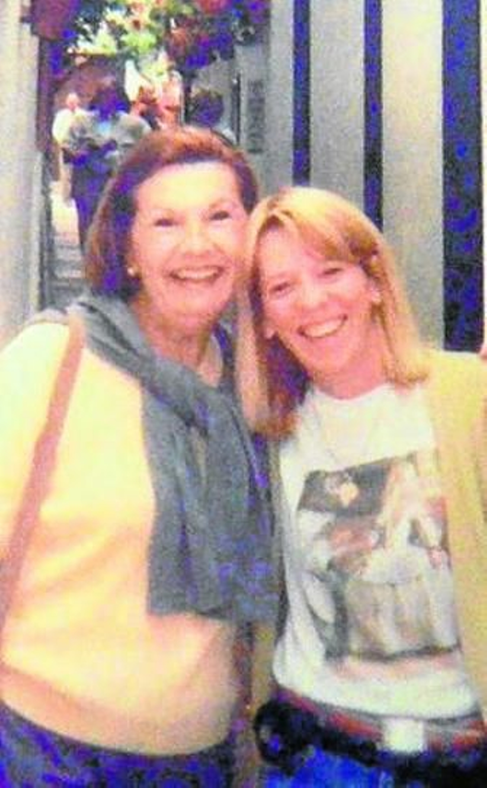 Sandra y su hija Laura.