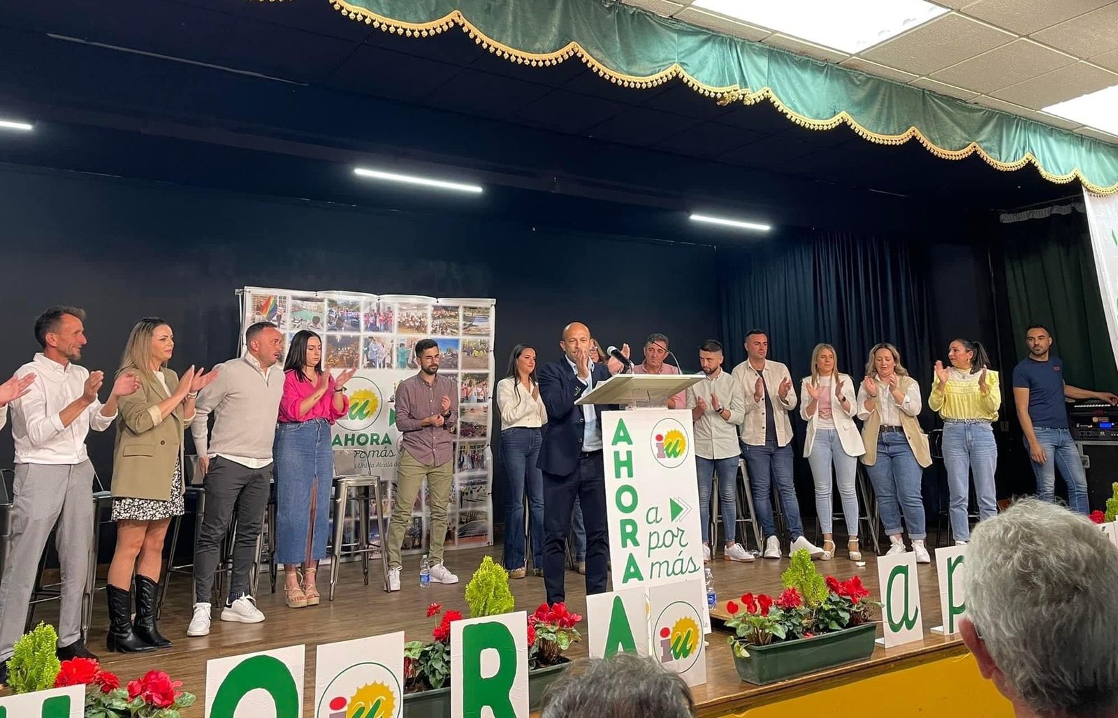 Presentación de la candidatura de IU en Alcalá del Valle.