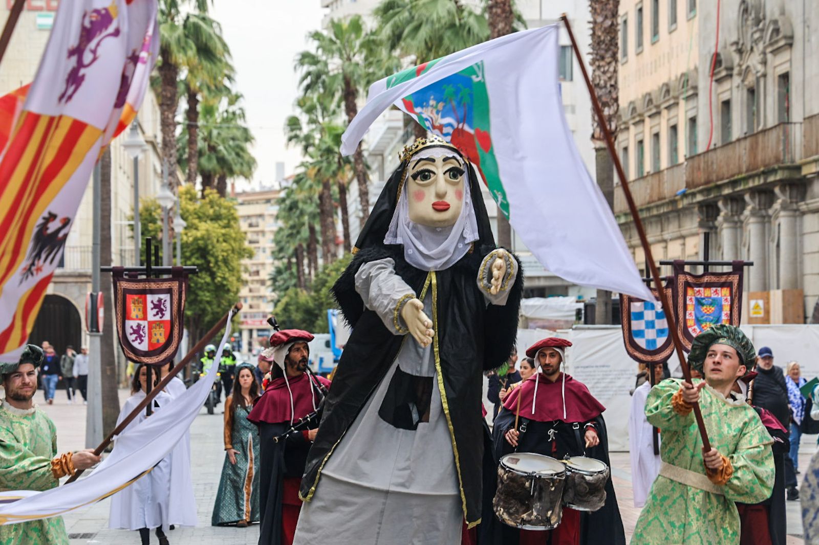 Fotografías de la presentación de la XXIV Feria Medieval del Descubrimiento de Palos de la Frontera