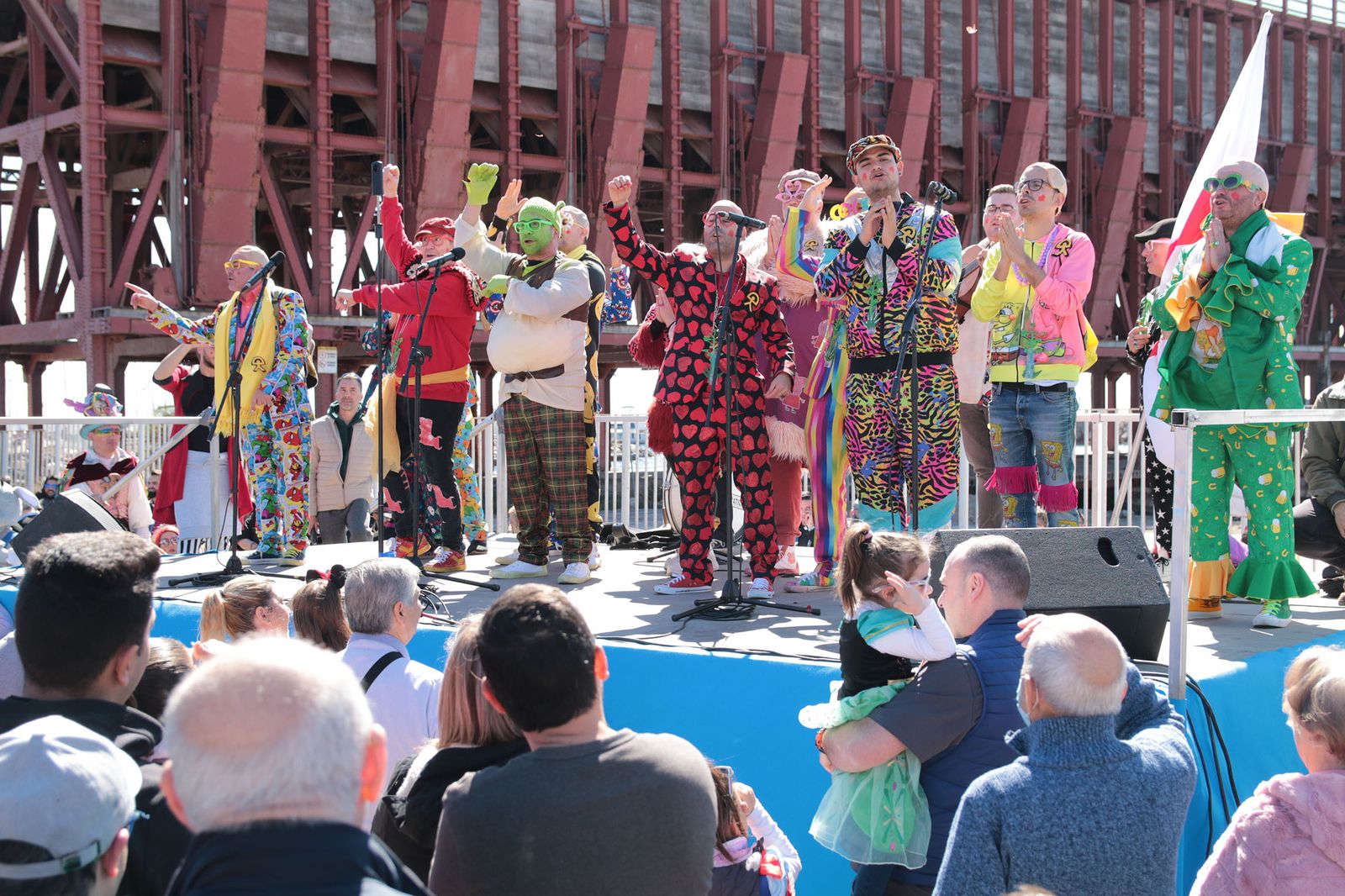 Las imágenes del Entierro de la Sardina de Almería