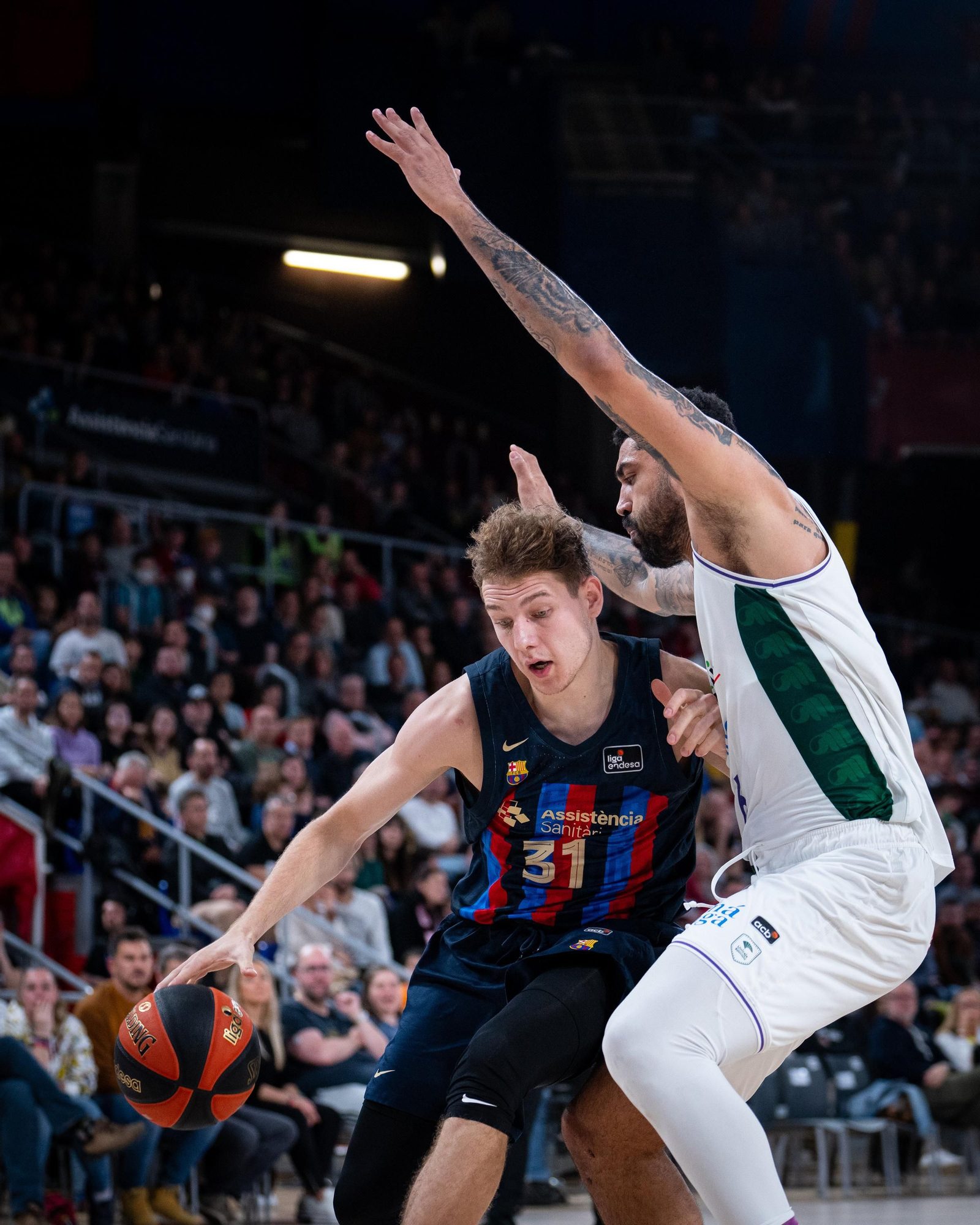 El Barcelona - Unicaja, en fotos