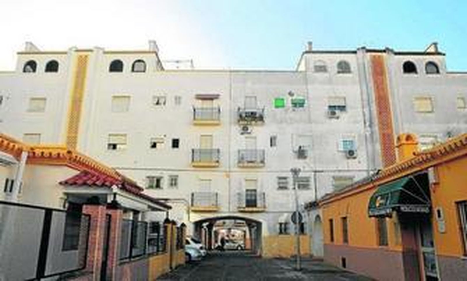 Vista de la barriada de La Plata, donde fue detenida una persona reclamada por cinco juzgados.