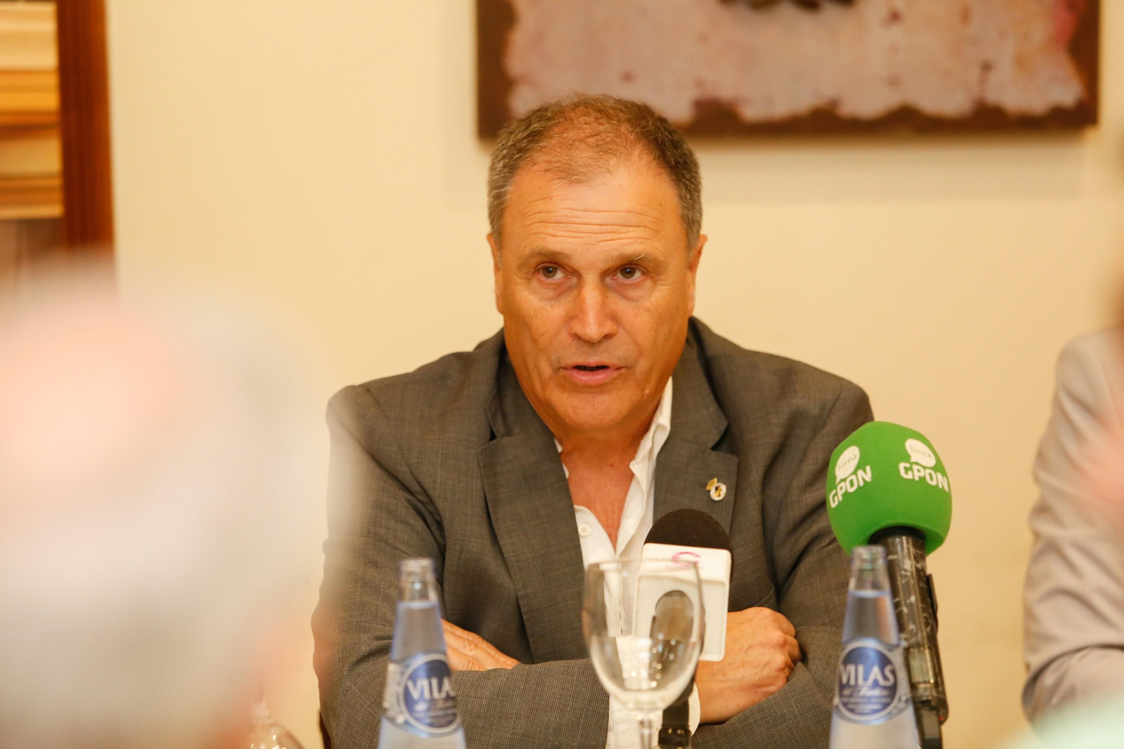 Las fotos de la presentación de Mario Galán y Miguel Rivera en la Balona