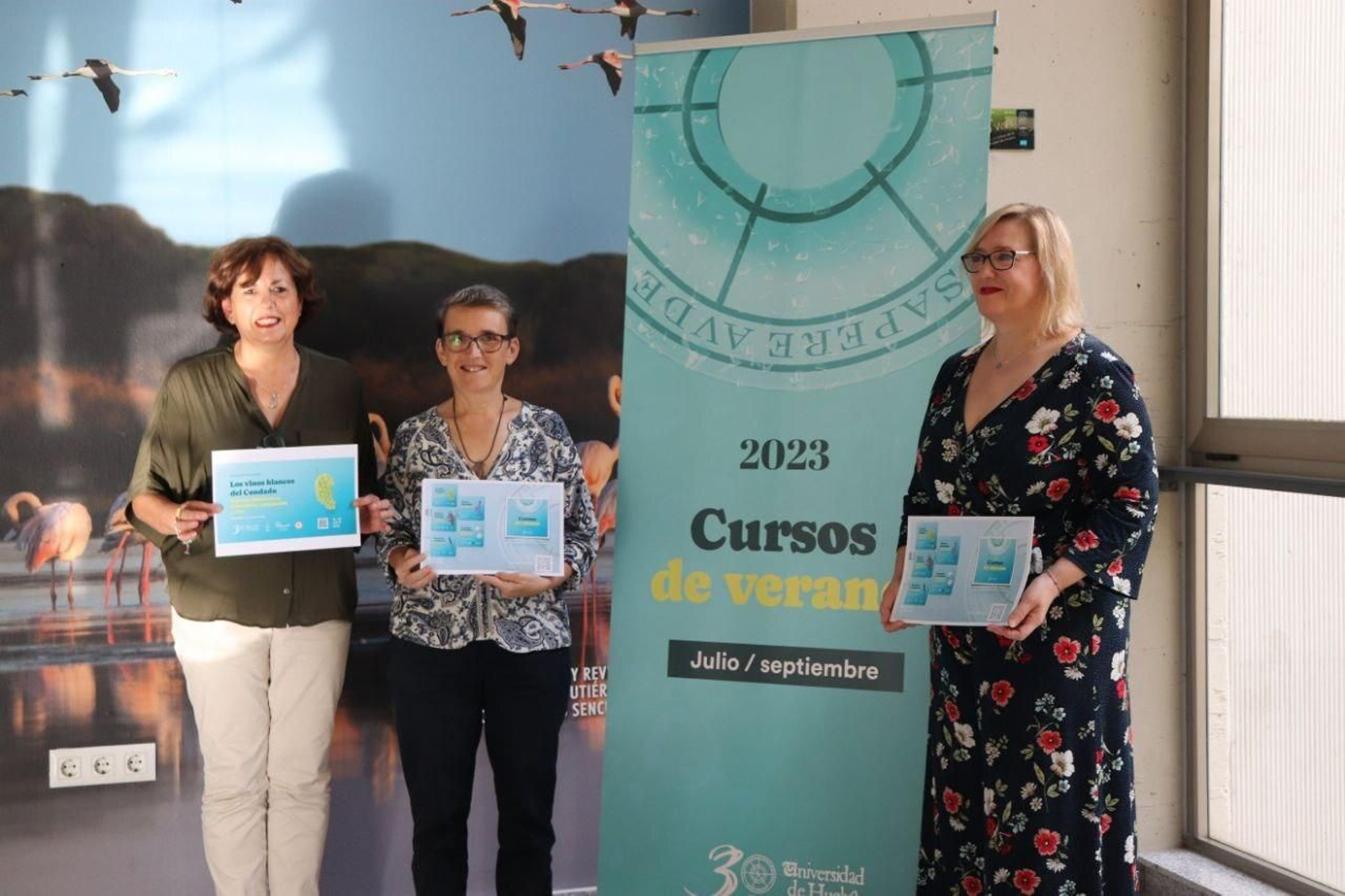 Presentación de los cursos de verano de la Universidad de Huelva.