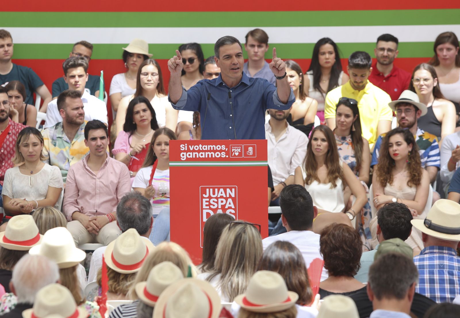 El acto del PSOE de este sábado en Cártama, en fotos
