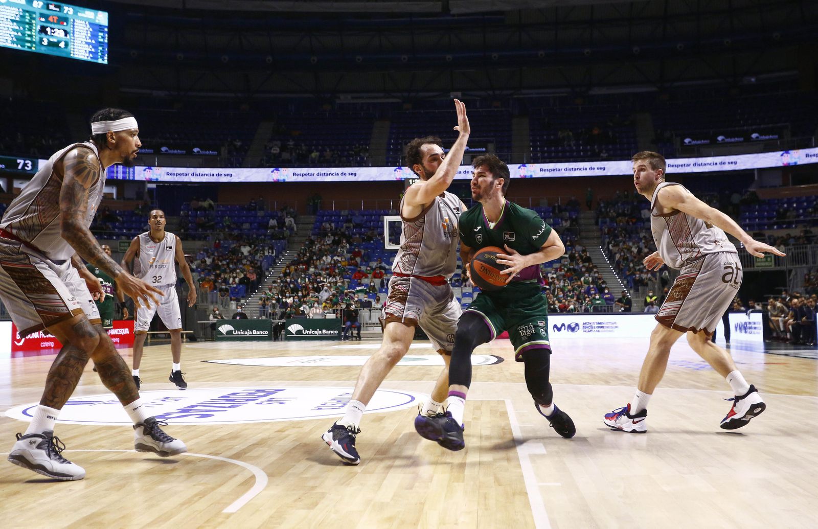 Las fotos del Unicaja-Hereda San Pablo Burgos