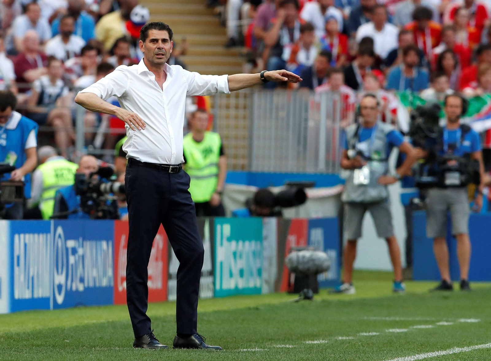 Las imágenes del España-Rusia