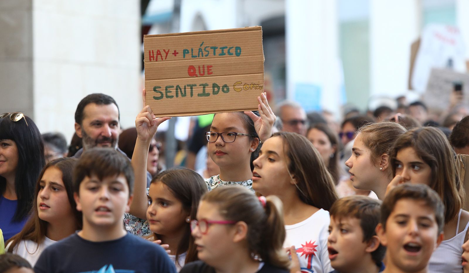 Imágenes de la manifestación por el cambio climático
