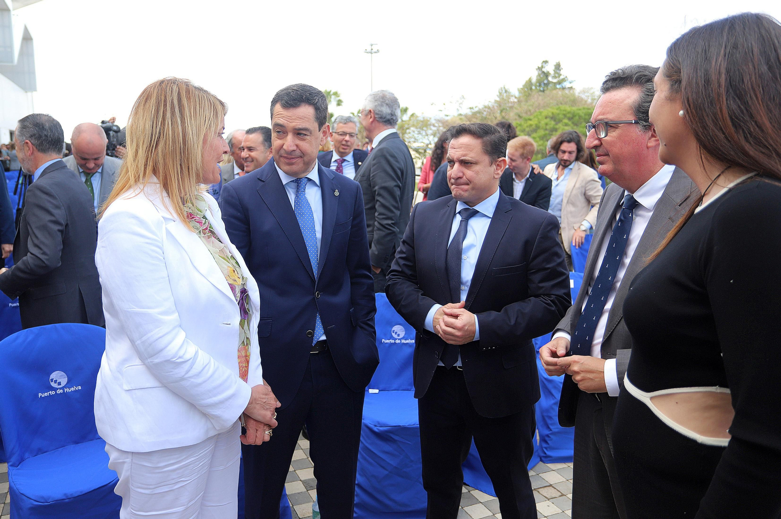 Imágenes del acto de inauguración del inicio de actividad de la Ciudad del Marisco