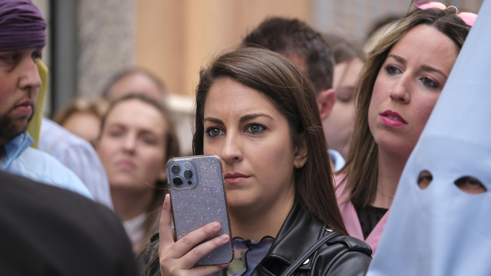 La procesión de Los Ángeles en Almería, en imágenes