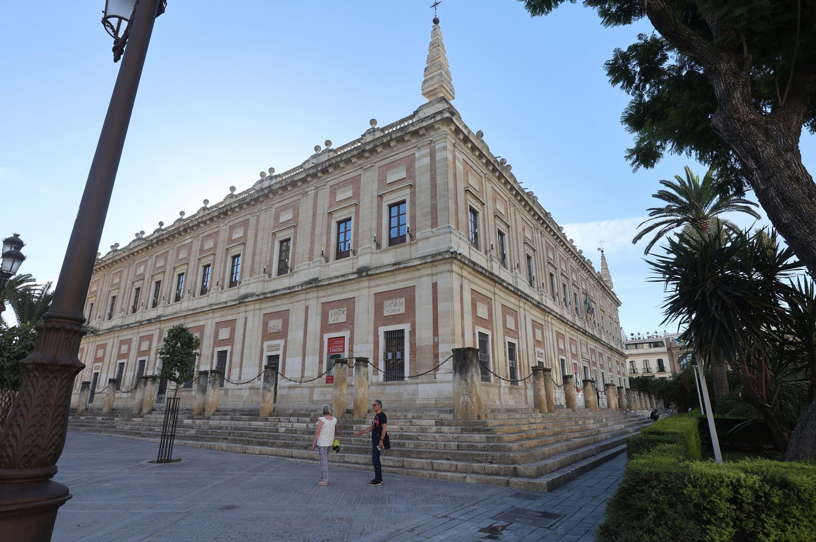 El Archivo de Indias.