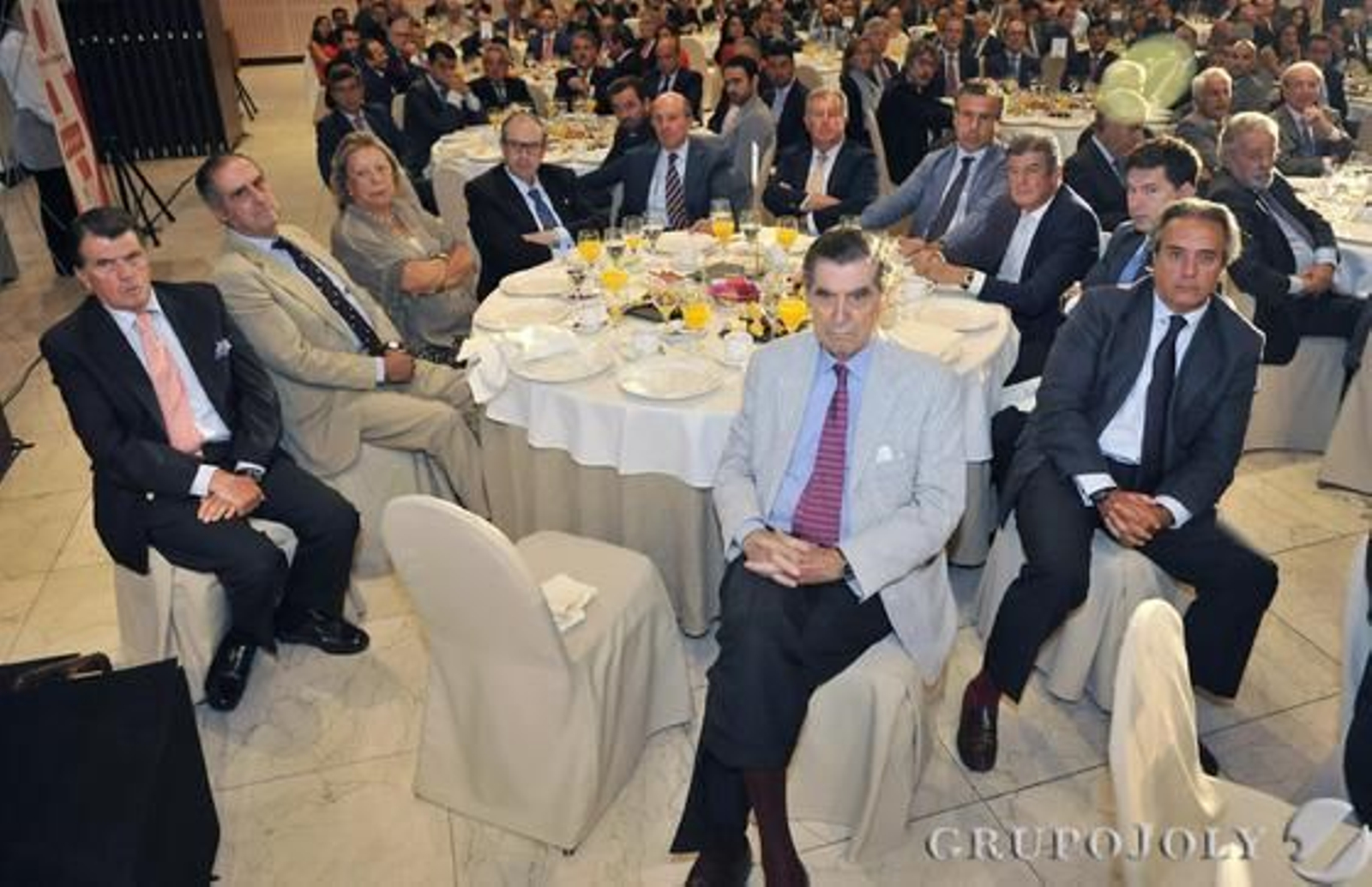 Juan Álvarez, Jaime de Parias, Enriqueta Vila, Guillermo Jiménez, Salvador Loring, Nicolás Álvarez, José García-Carranza, Pedro Álvarez, Eduardo Osborne, Ramón Ybarra y Fernando Parias.

Foto: Belén Vargas / Juan Carlos Vázquez