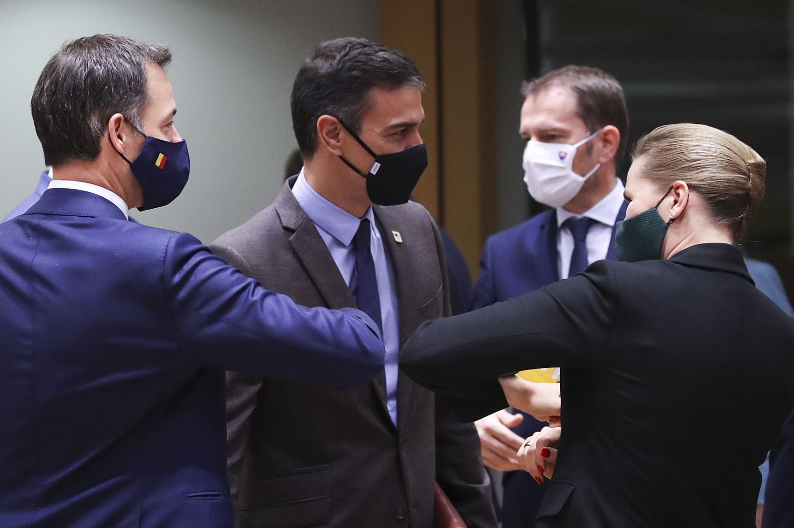 Pedro Sánchez, hoy en Bruselas.