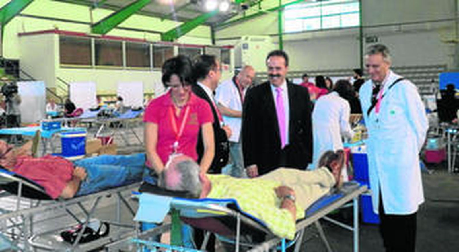 El Rafael Florido ha sido el espacio elegido para realizar la macro colecta.