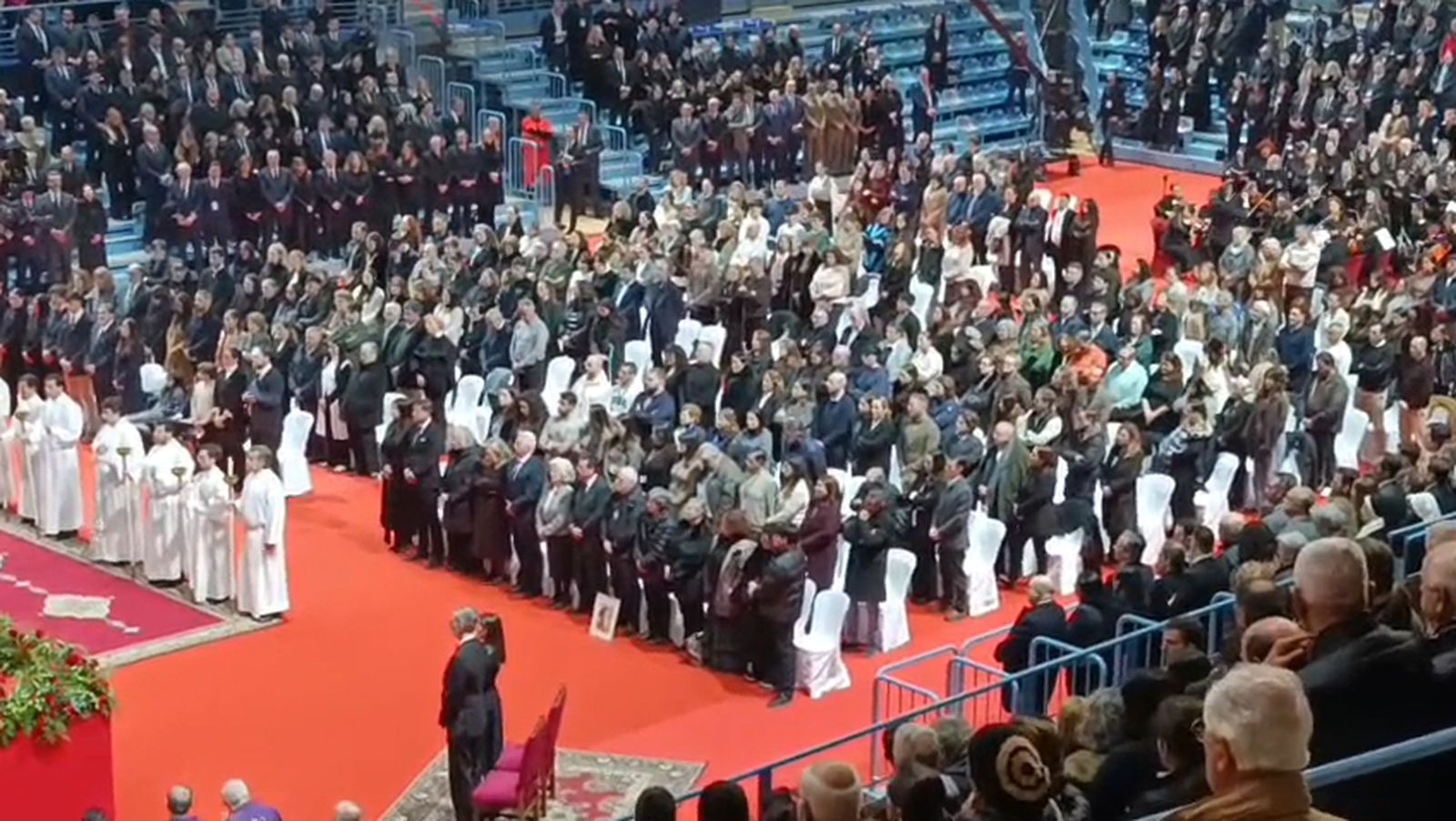 Misa funeral en memoria de las víctimas de Adamuz.