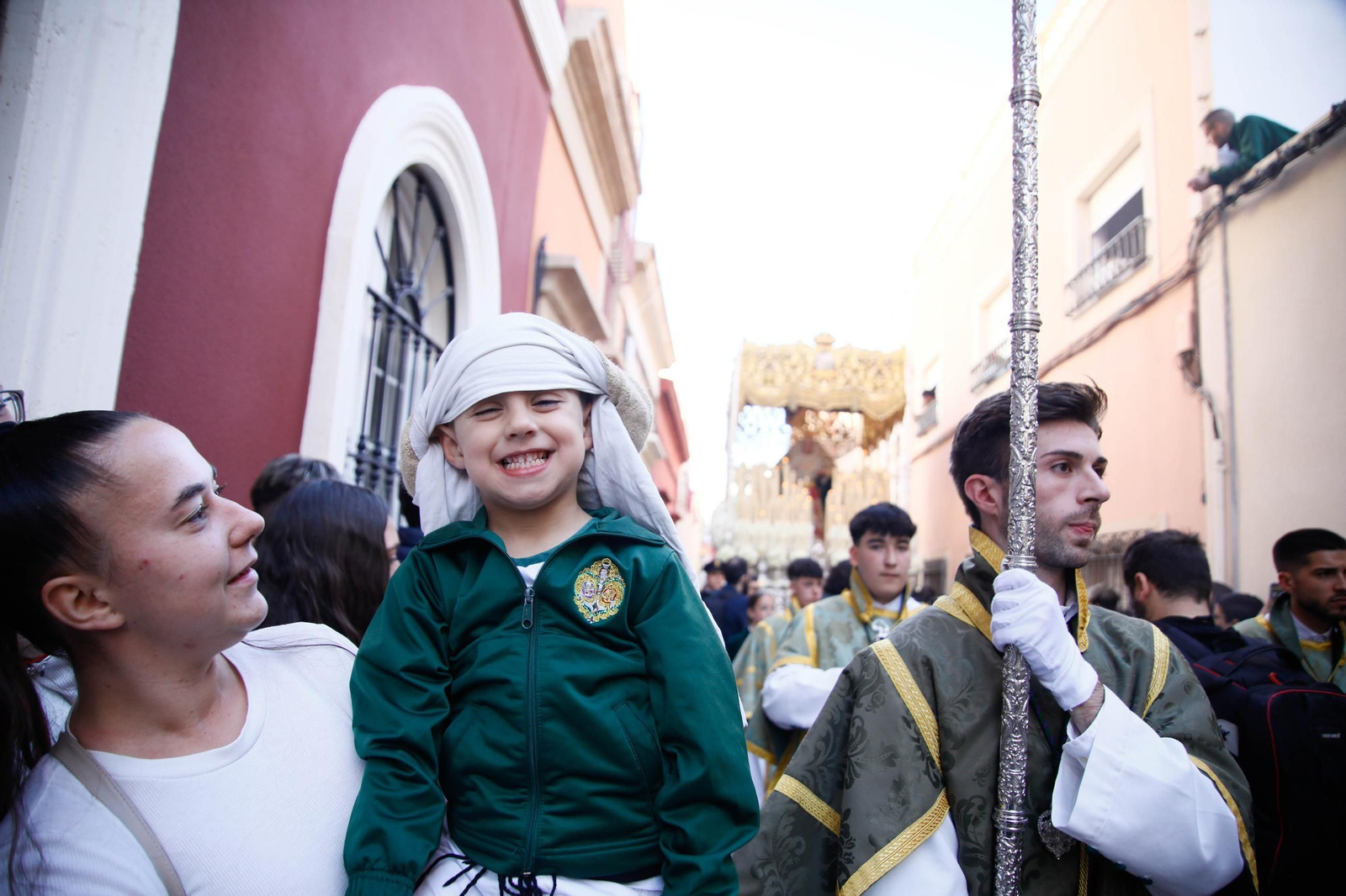 Macarena en la Semana Santa de Almería