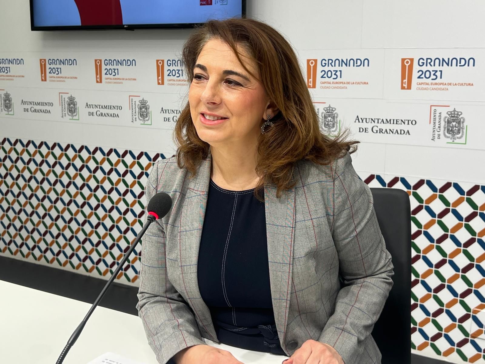 Raquel Ruz, en rueda de prensa.