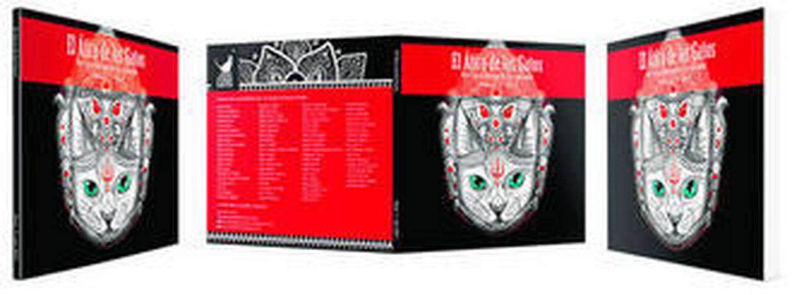 Portada y contraportada del número 5 de la revista literaria y cultural 'El ático de los gatos'.