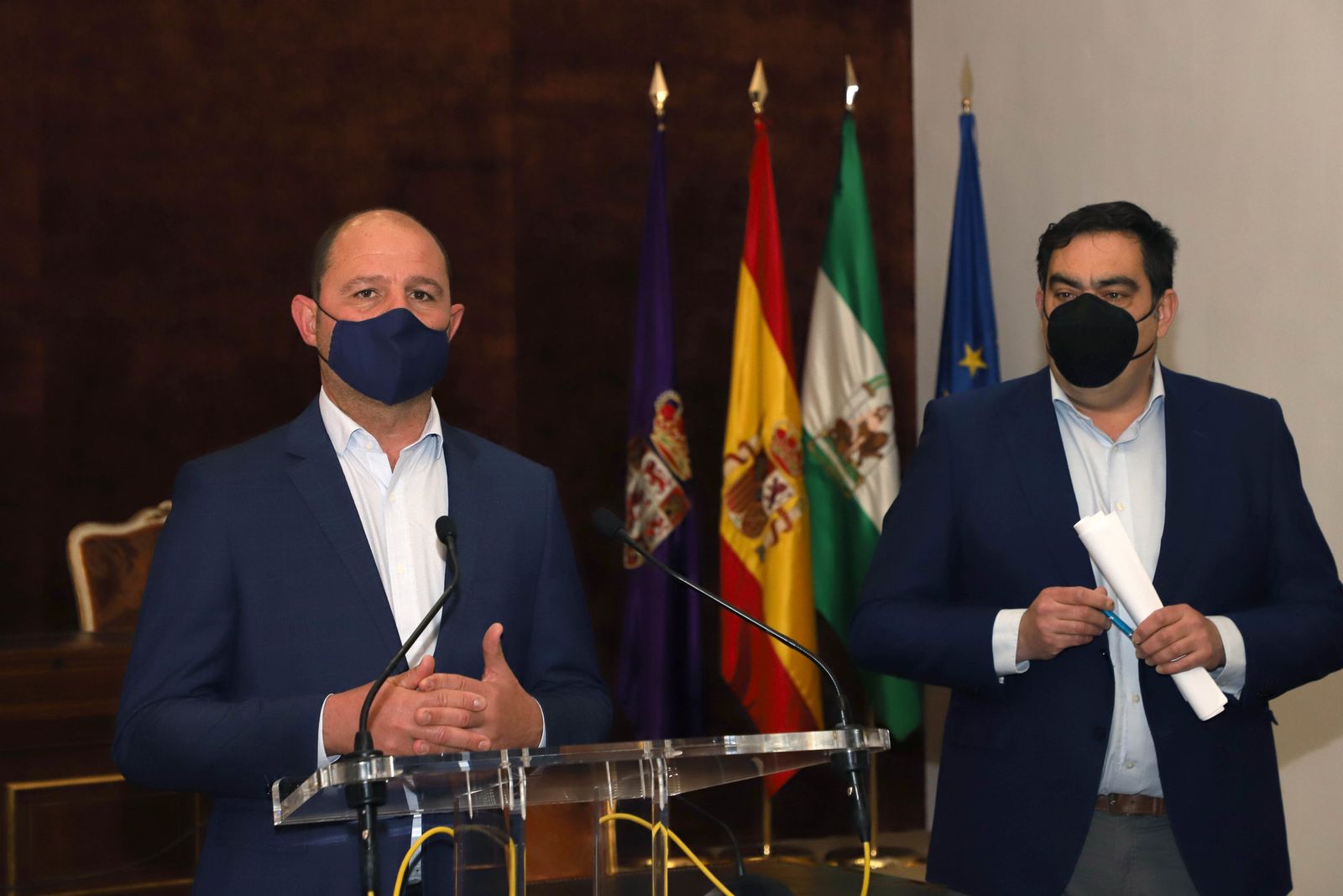 Miguel Ruz y Rafael Amor.