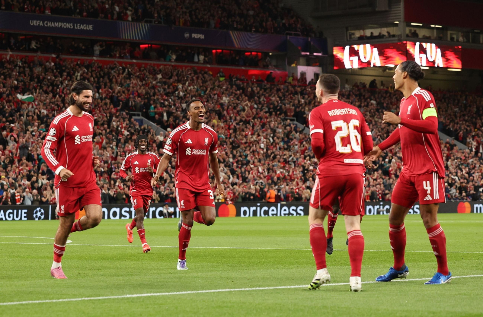 Las fotos del Liverpool - Atlético de Madrid