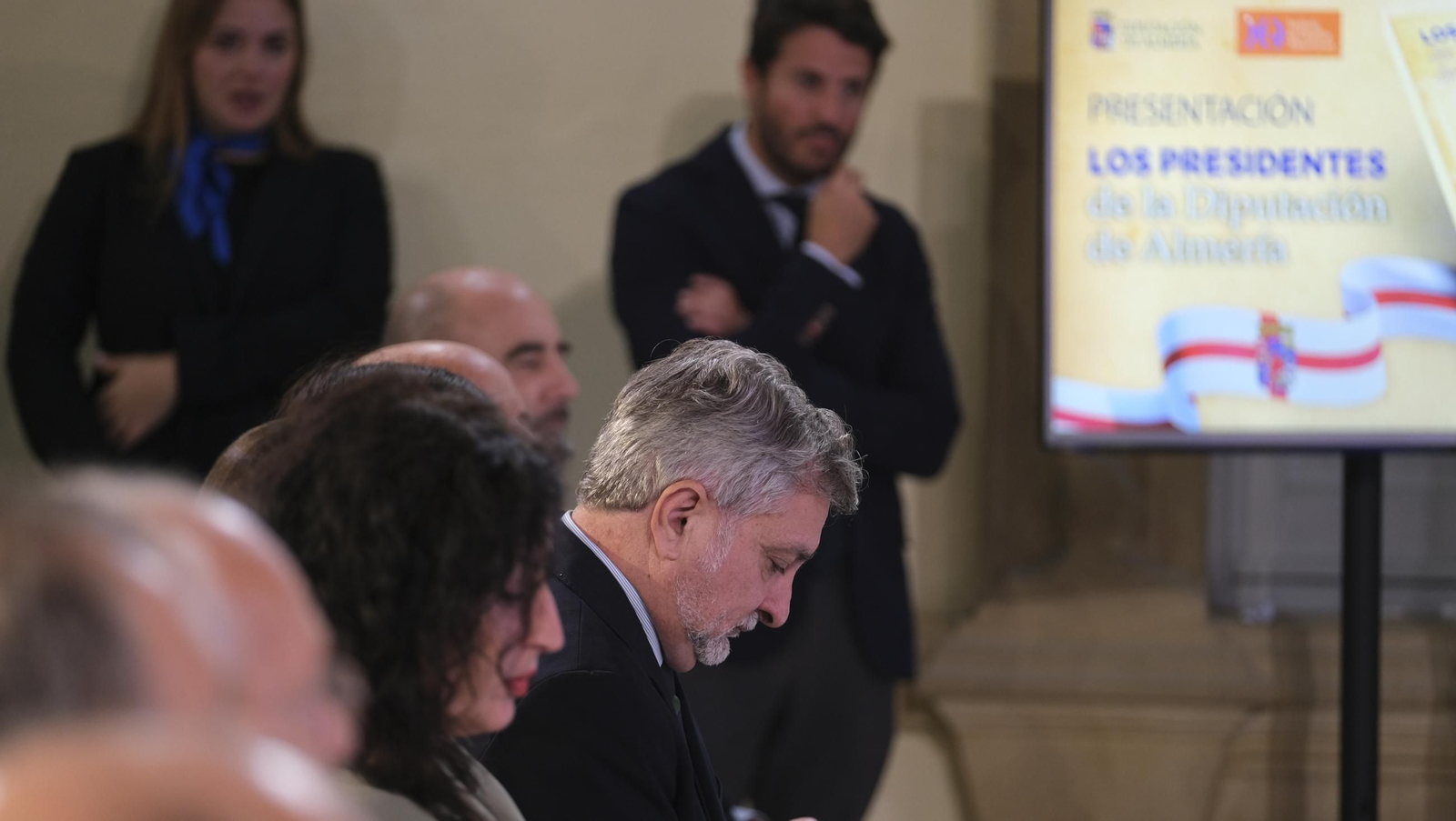 La presentación del libro 'Los Presidentes de la Diputación de Almería', en fotos