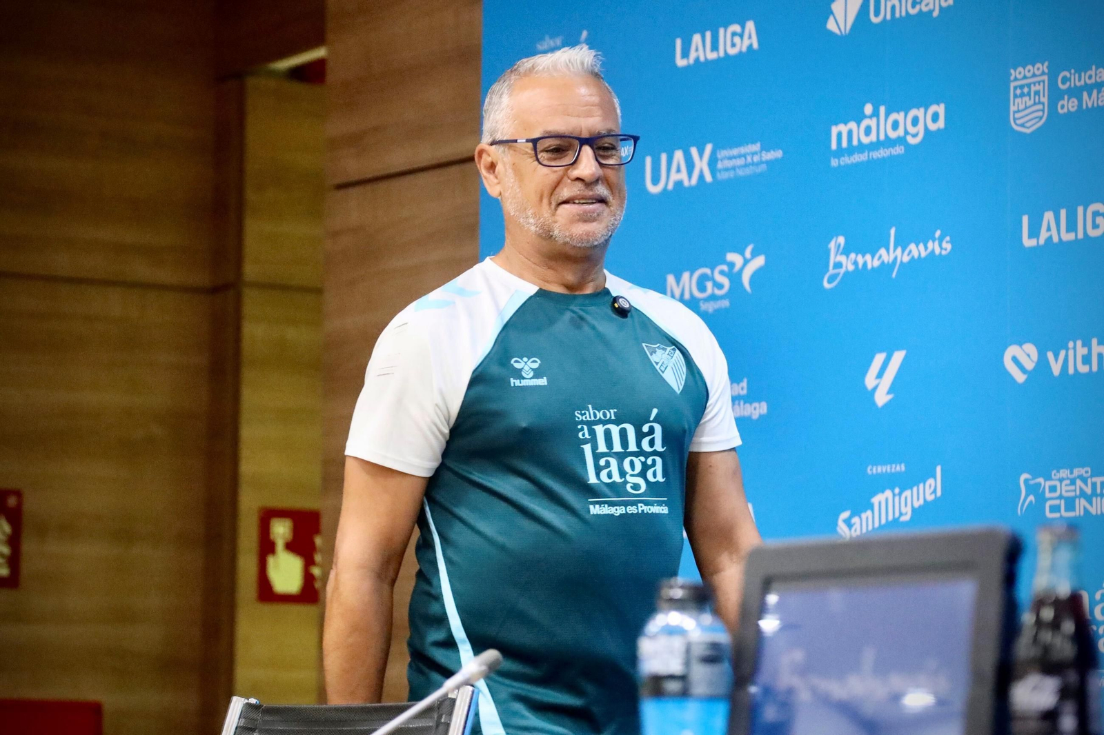 El paso de Sergio Pellicer por el Málaga CF, en fotos
