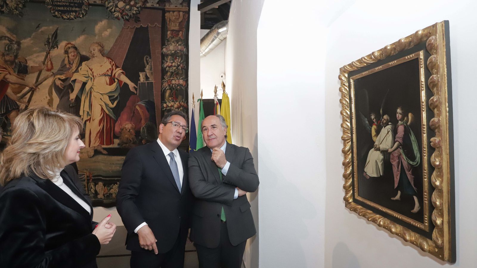 Imágenes de la inauguración de la exposición 'El Barroco en la Colección Cajasol'